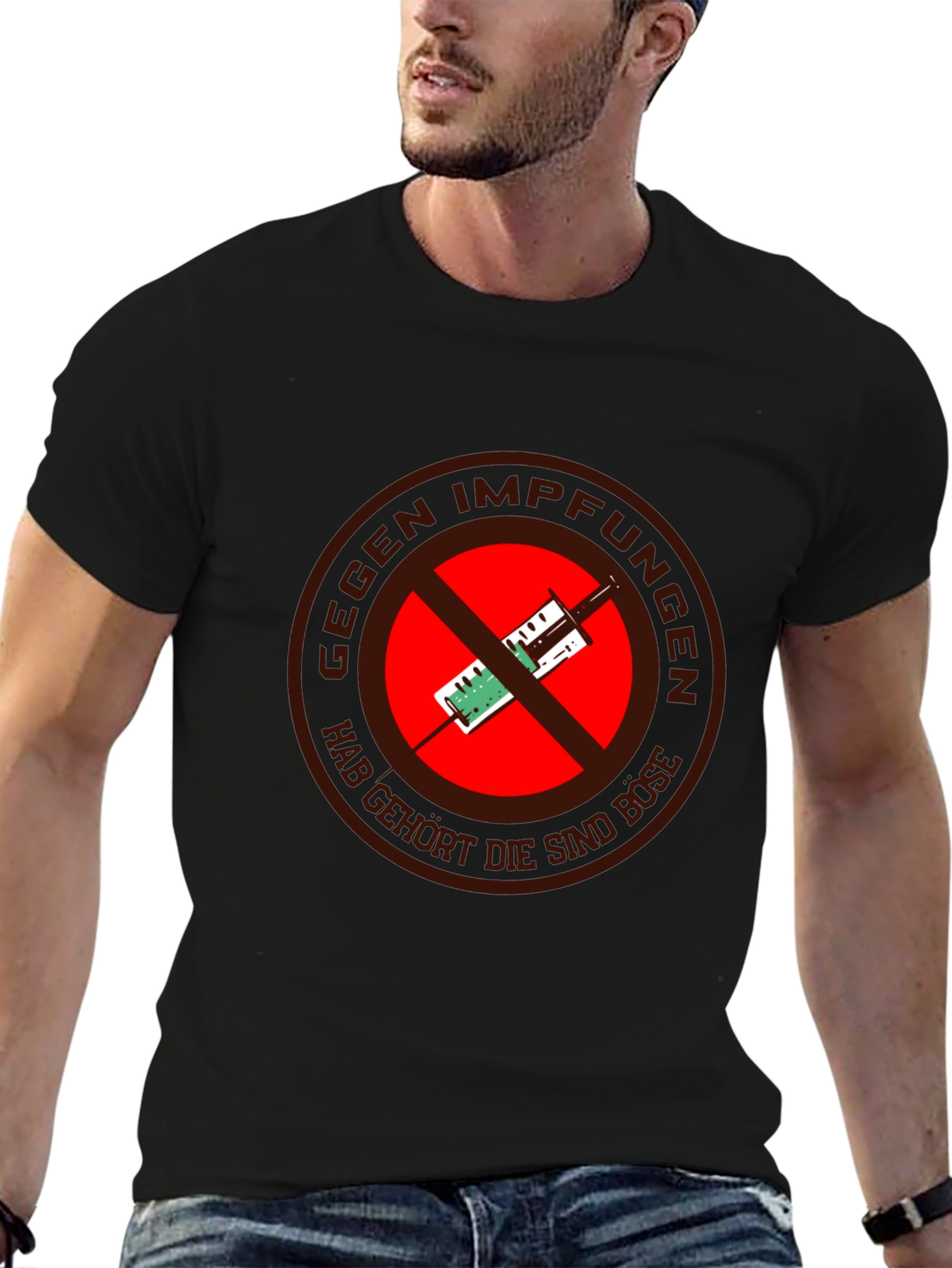 Anti-Vaccination T-Shirt - Gegen Impfungen