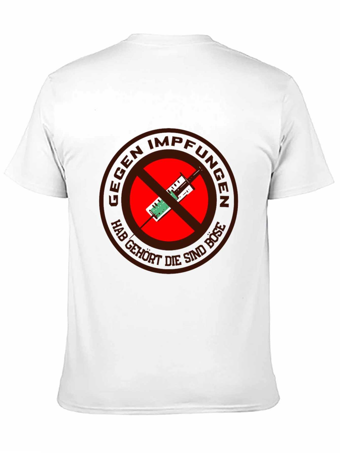 Anti-Vaccination T-Shirt - Gegen Impfungen