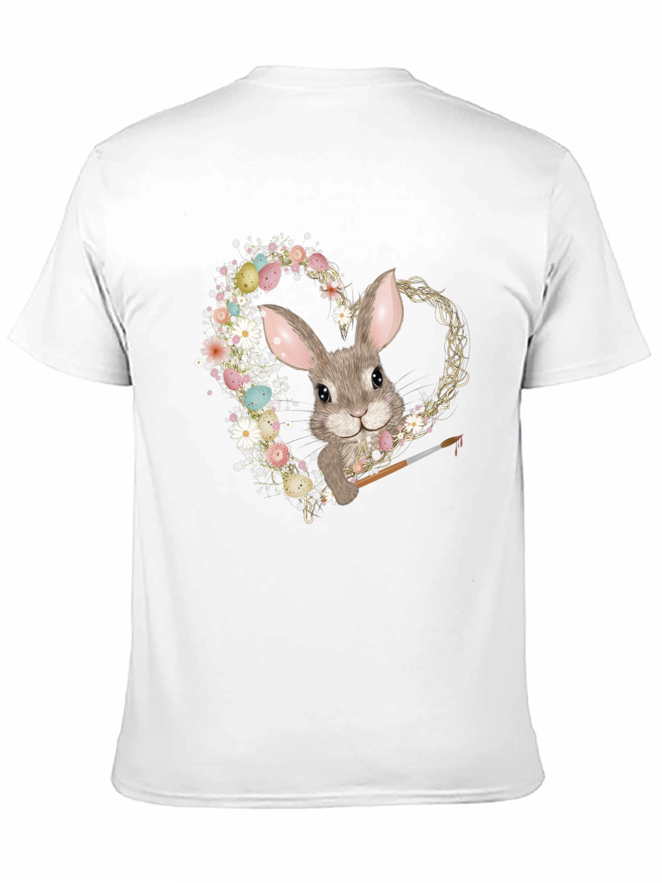 Easter Bunny Heart T-Shirt - Spring Holiday Tee