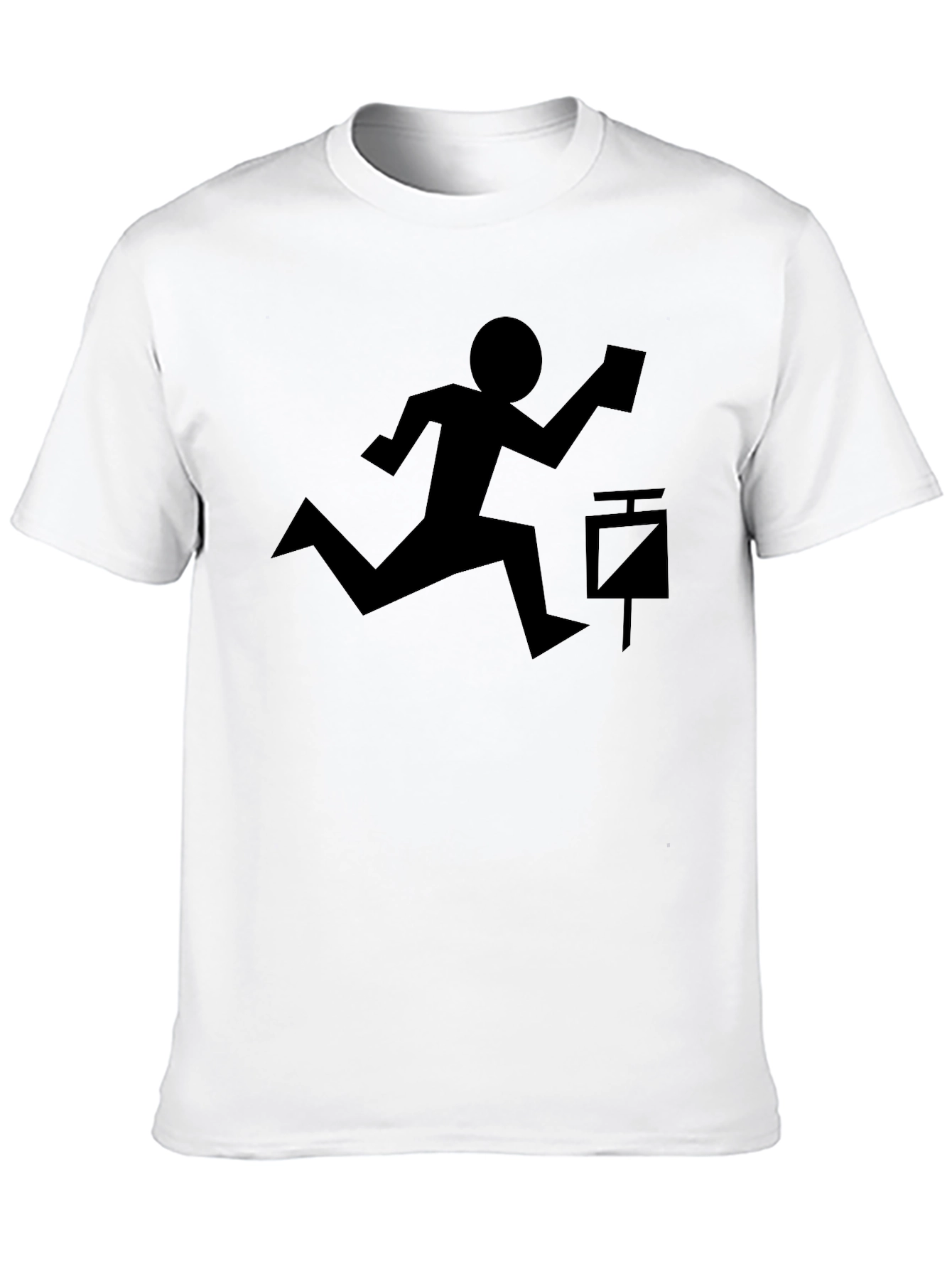 Orienteering Black T-Shirt - Run and Navigate!