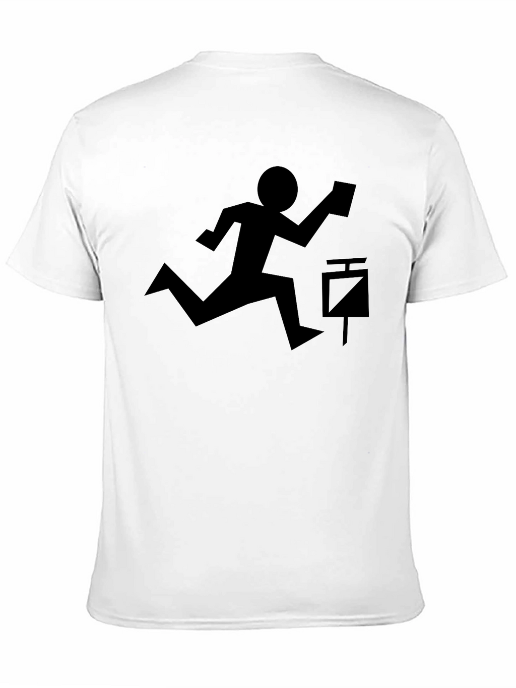 Orienteering Black T-Shirt - Run and Navigate!