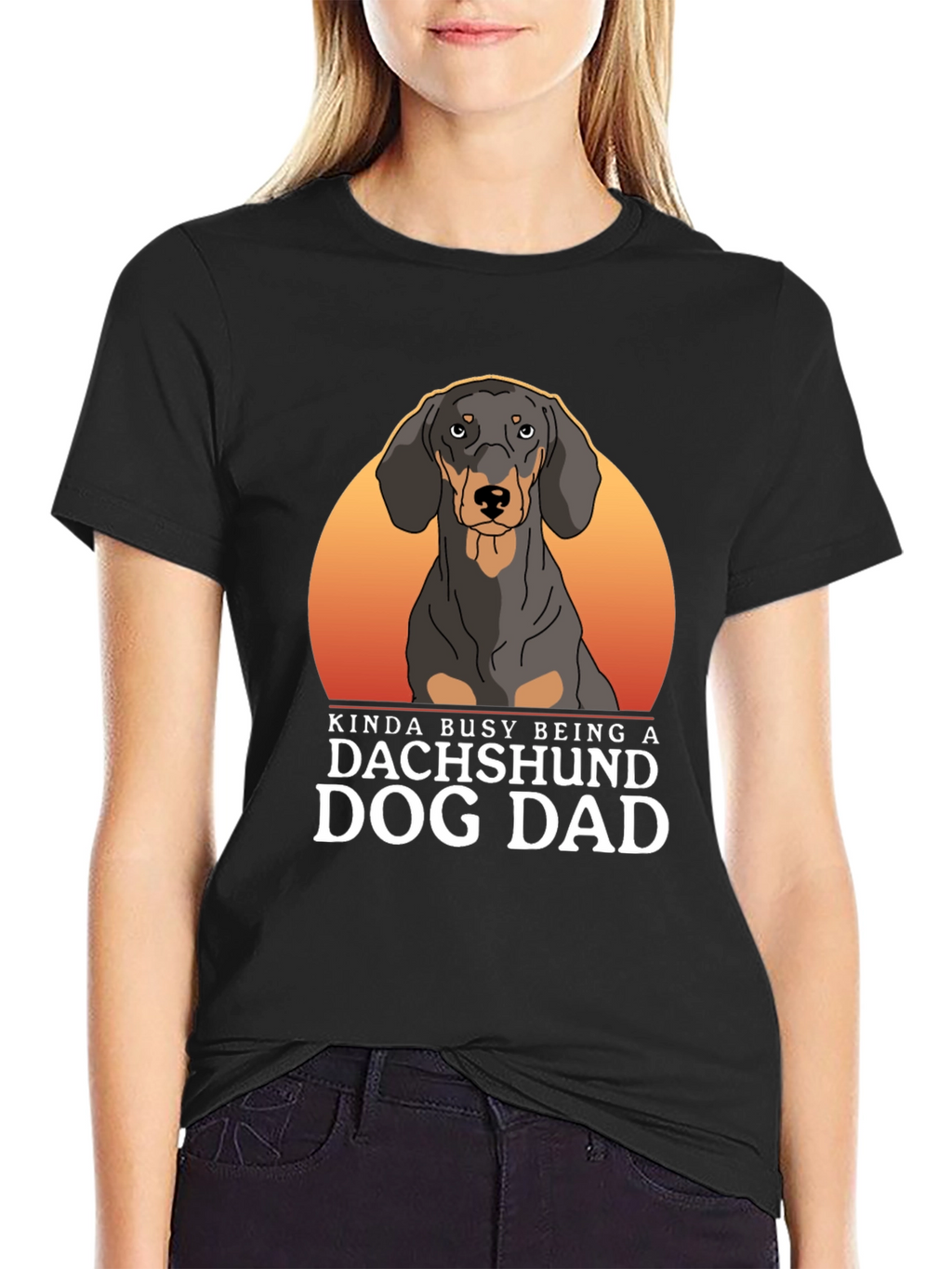 Dachshund Dog Dad T-Shirt