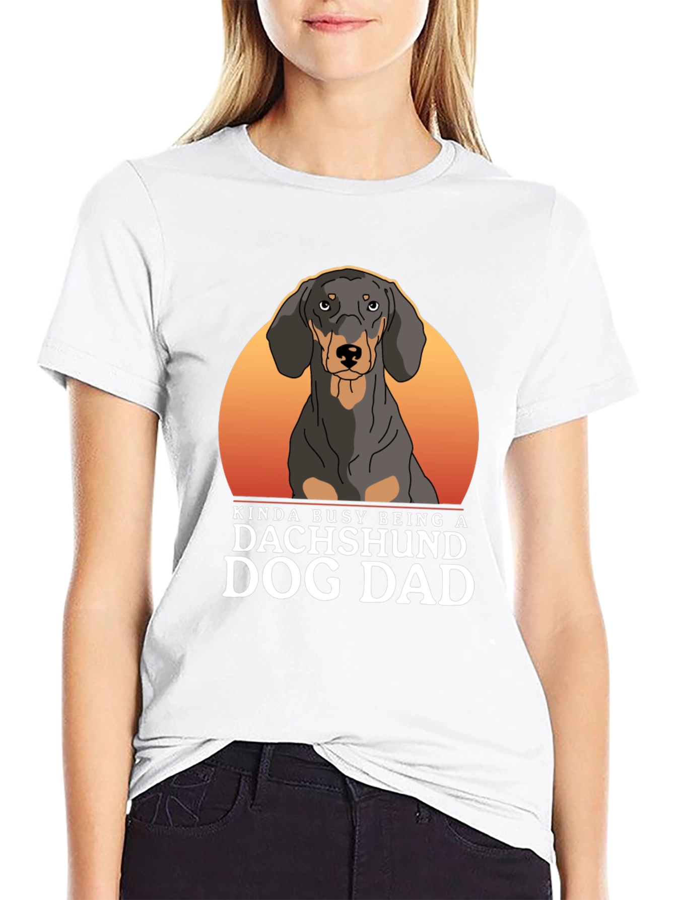 Dachshund Dog Dad T-Shirt