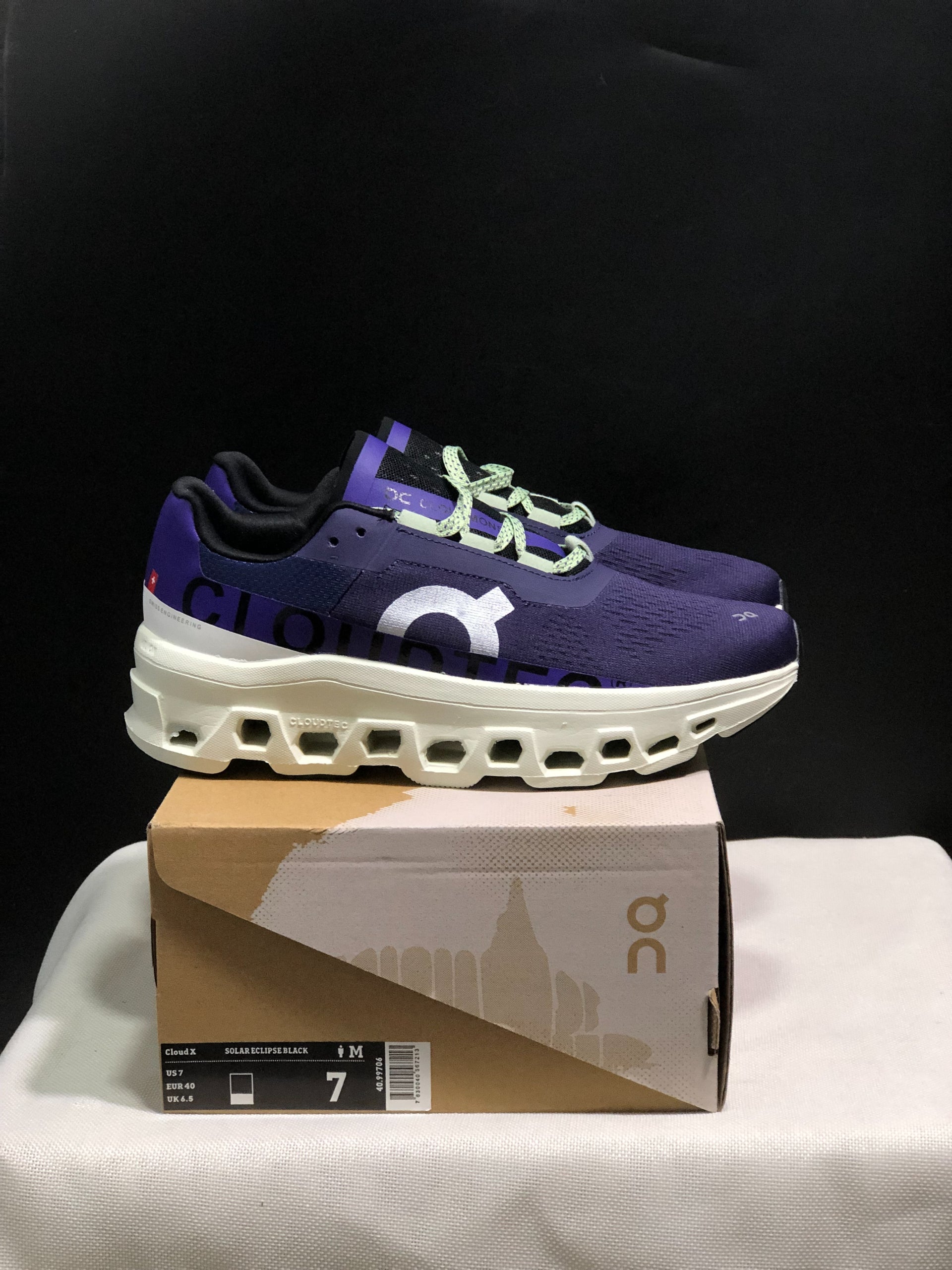 On Running Cloudmonster Sneakers Acai Purple