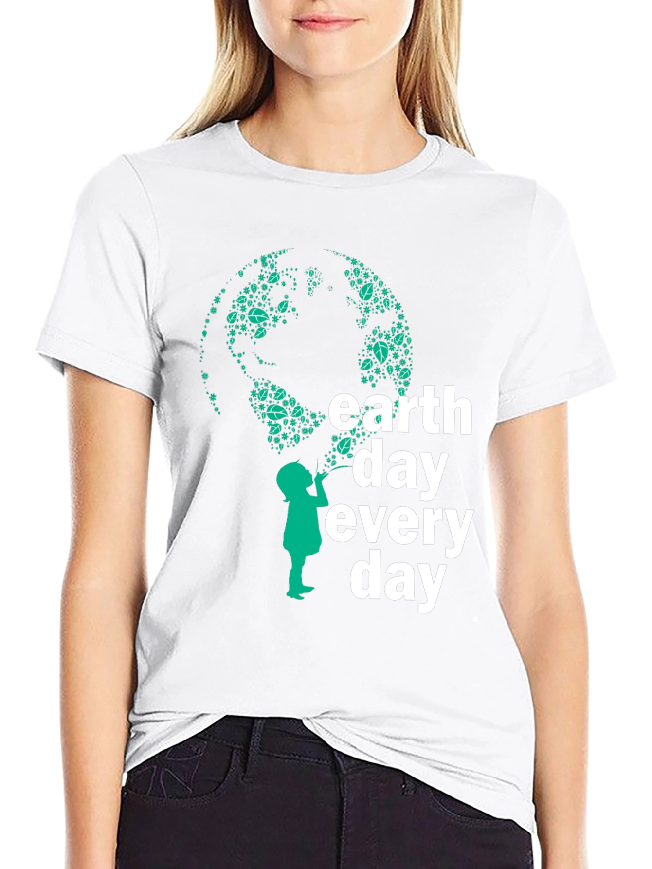 Earth Day Every Day T-Shirt - Eco-Friendly Design