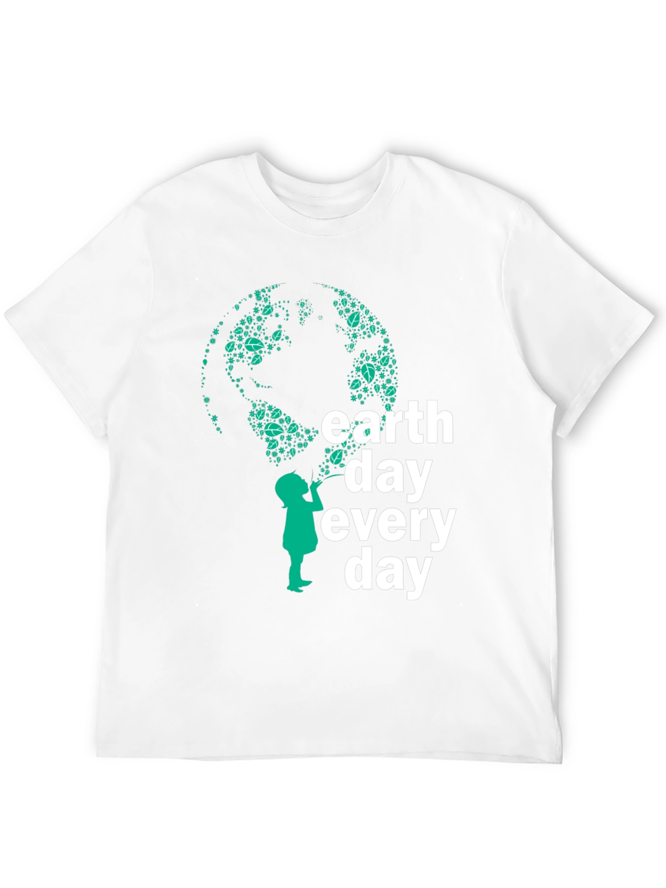 Earth Day Every Day T-Shirt - Eco-Friendly Design
