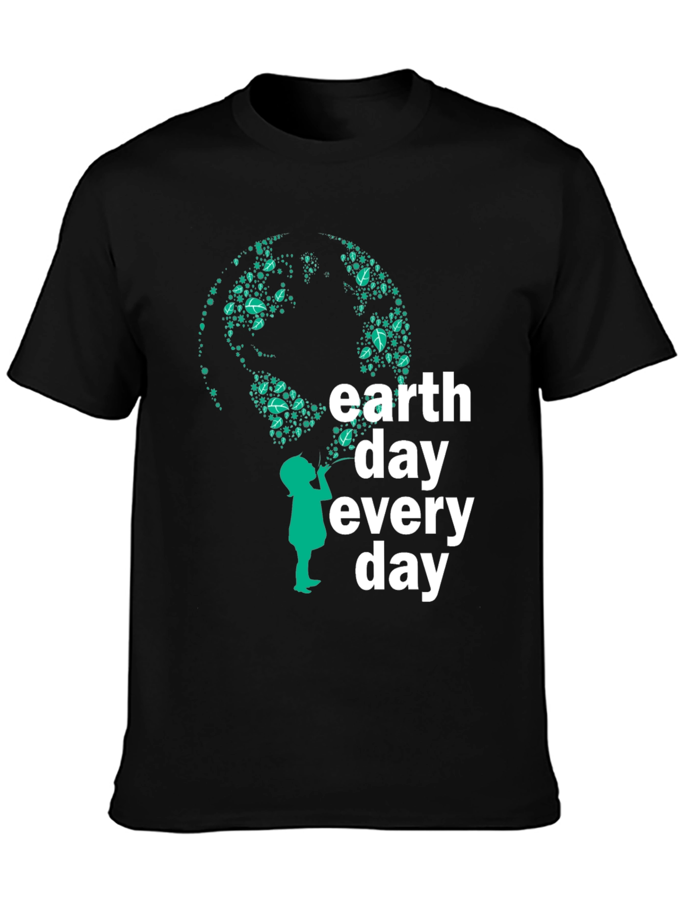 Earth Day Every Day T-Shirt - Eco-Friendly Design
