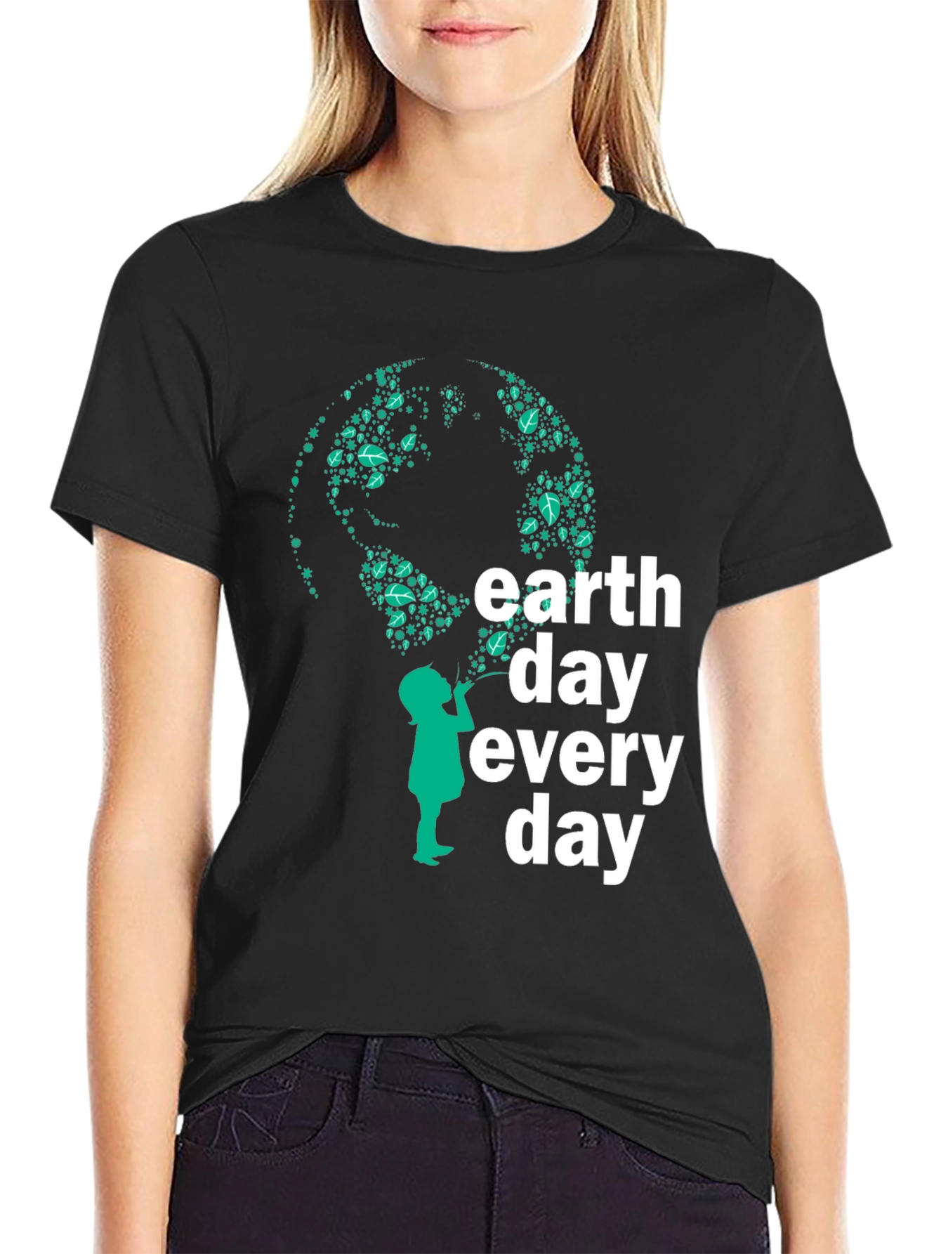 Earth Day Every Day T-Shirt - Eco-Friendly Design