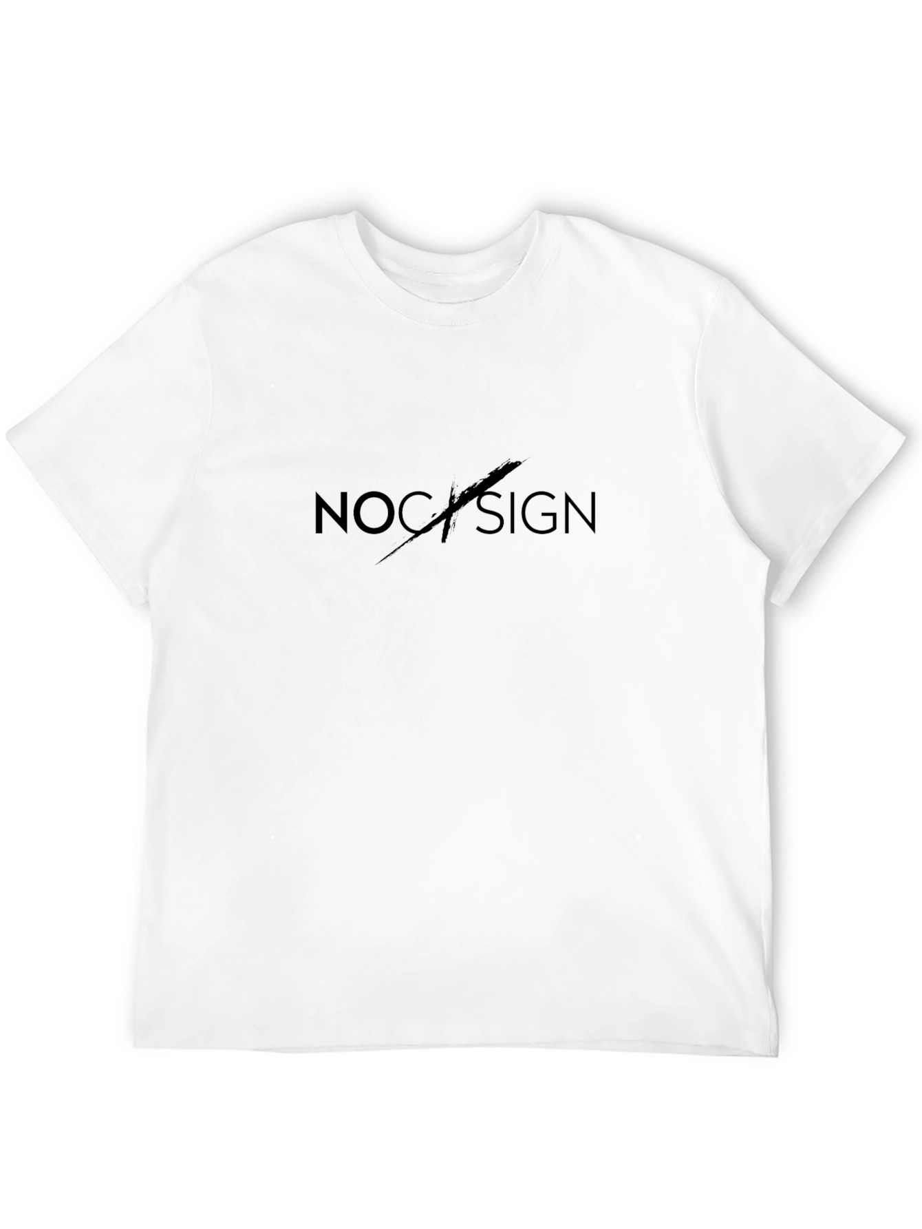NOC SIGN Graphic Tee - Black