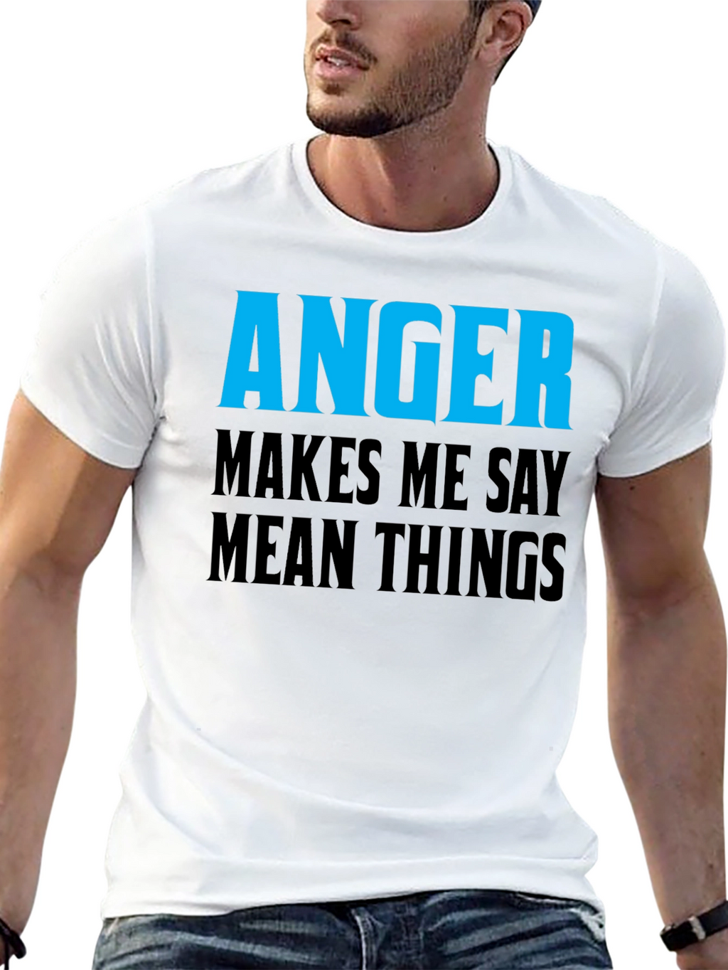 Anger Makes Me Say Mean Things T-Shirt