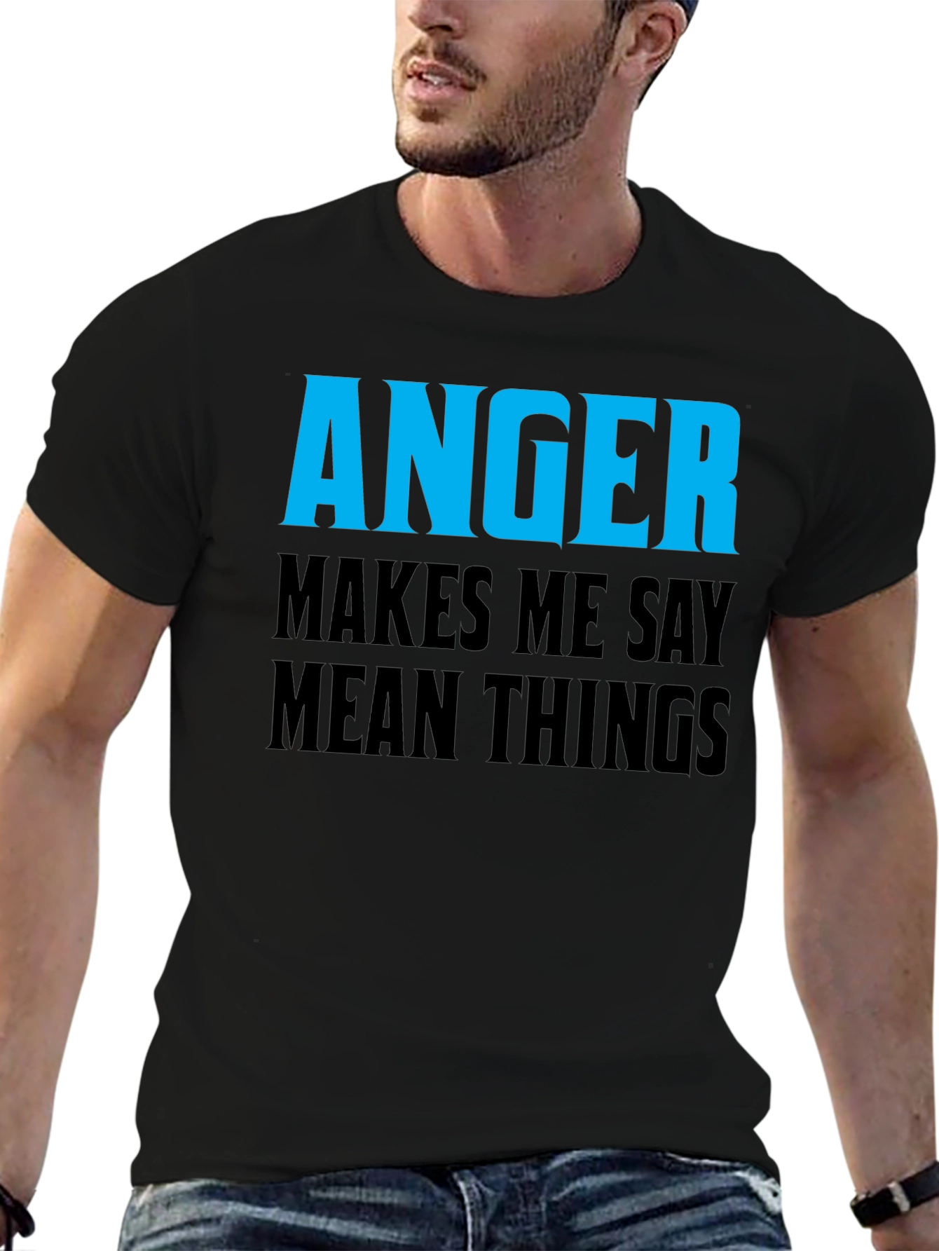 Anger Makes Me Say Mean Things T-Shirt