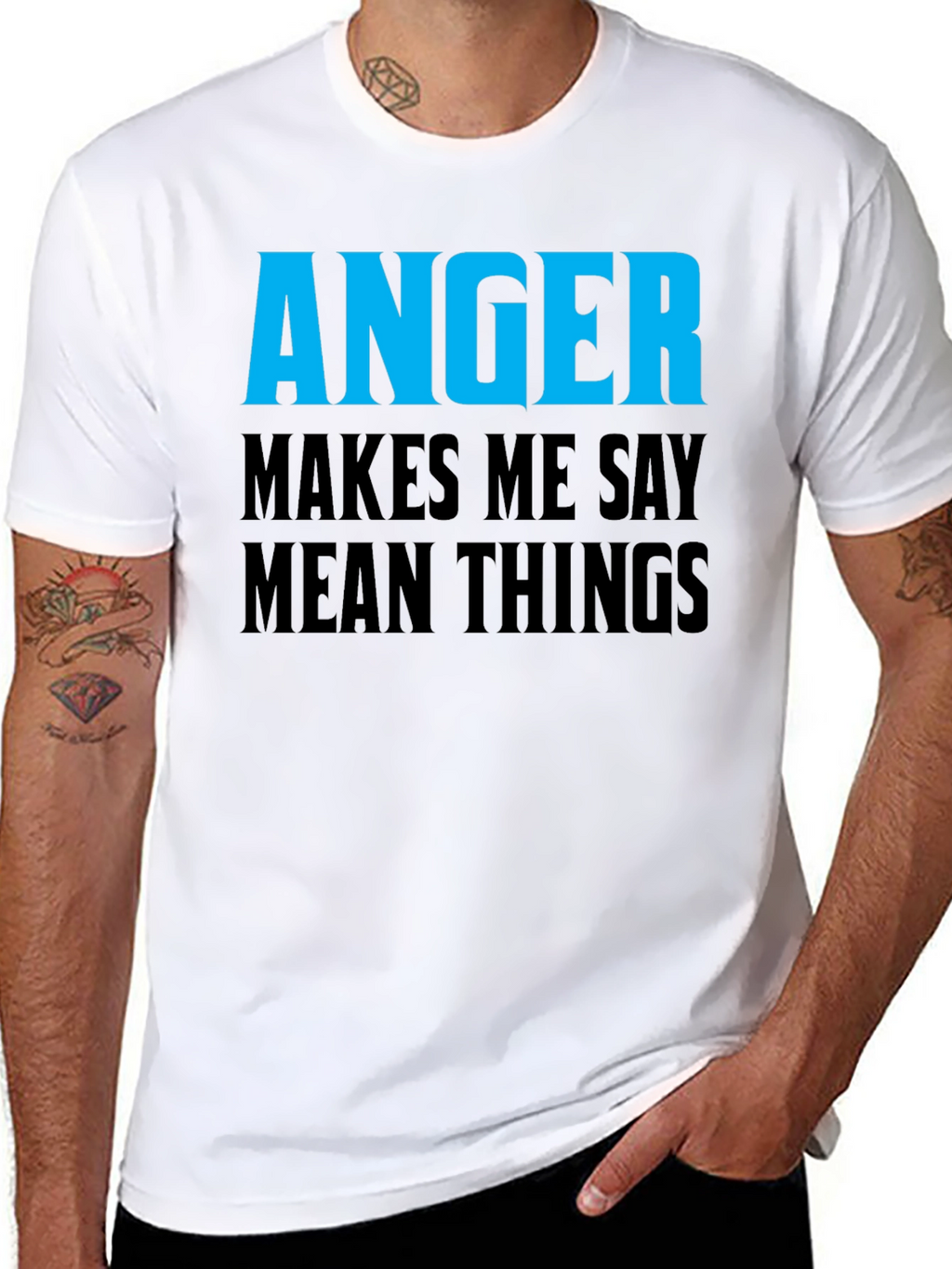 Anger Makes Me Say Mean Things T-Shirt