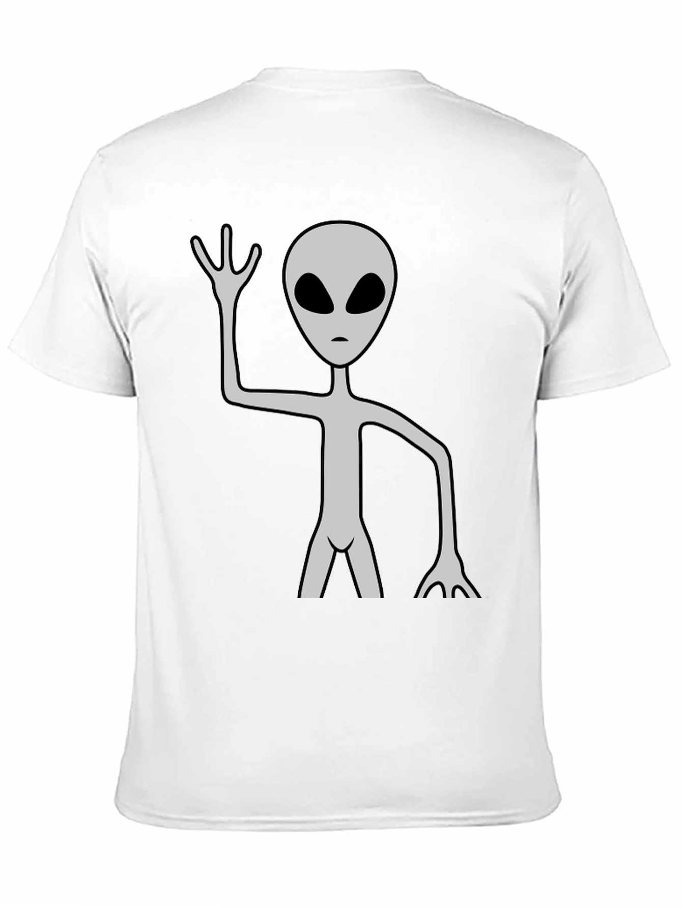 Alien Graphic Tee - Mens Black T-Shirt