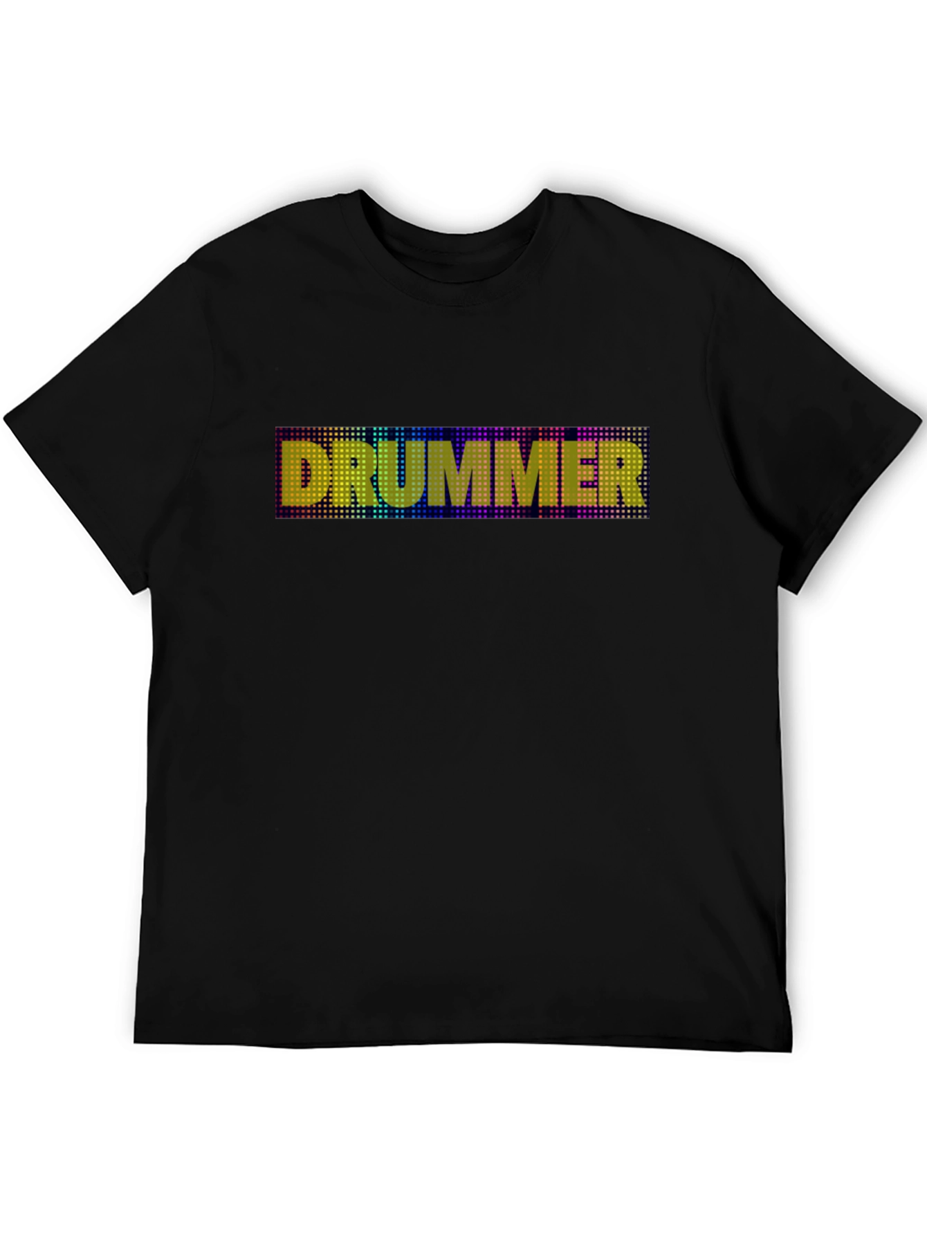 Drummer Graphic Tee - LED Style