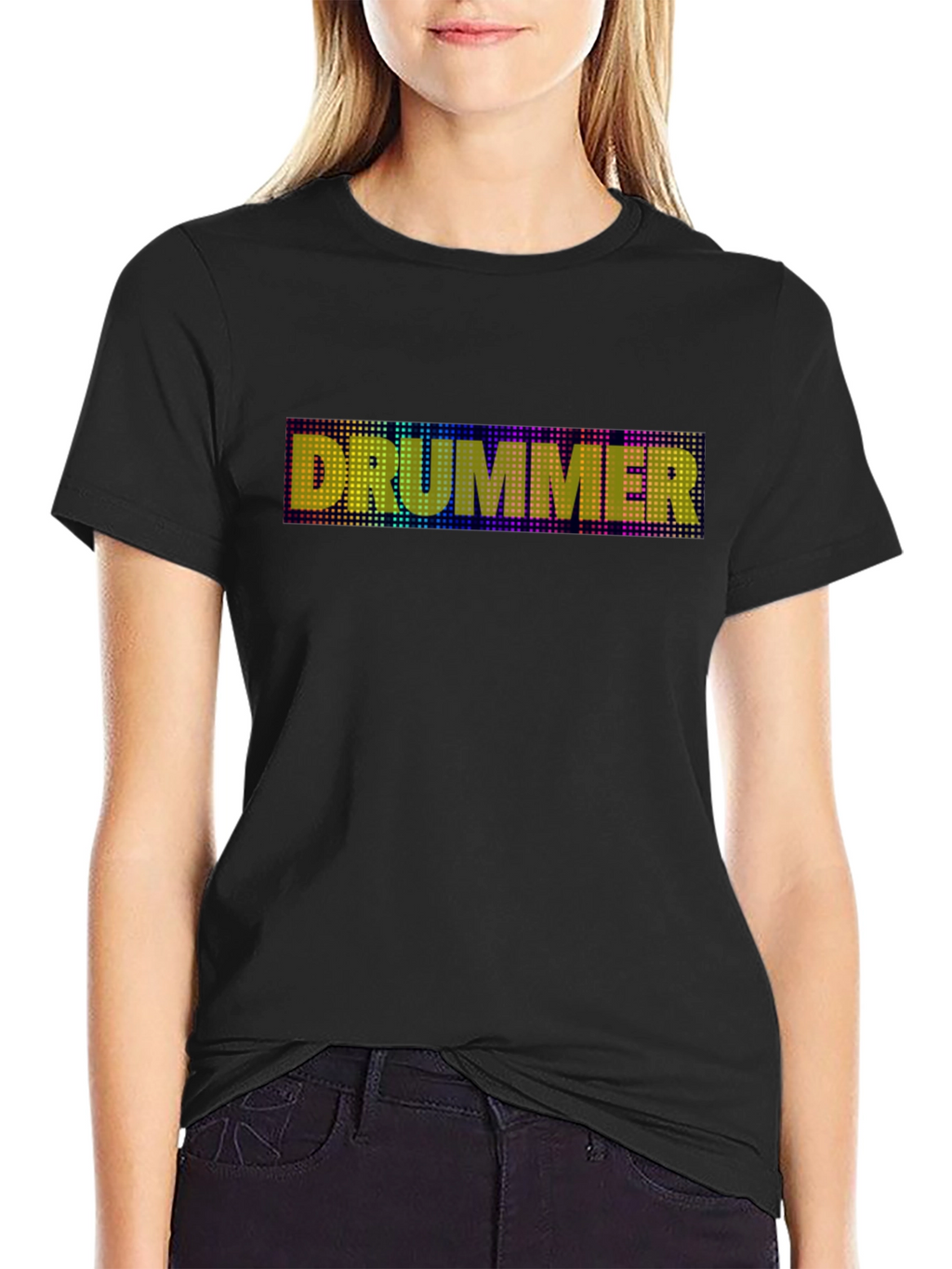 Drummer Graphic Tee - LED Style