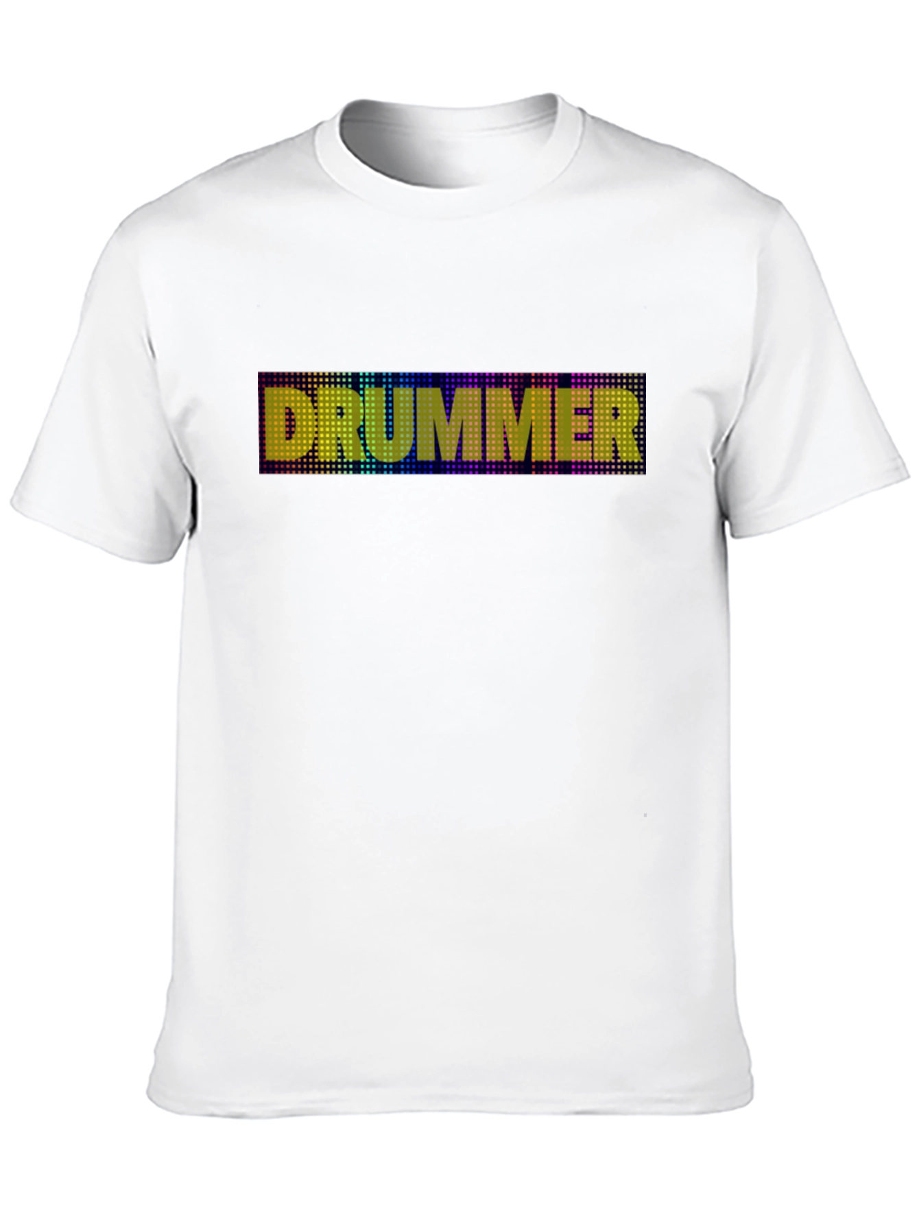 Drummer Graphic Tee - LED Style