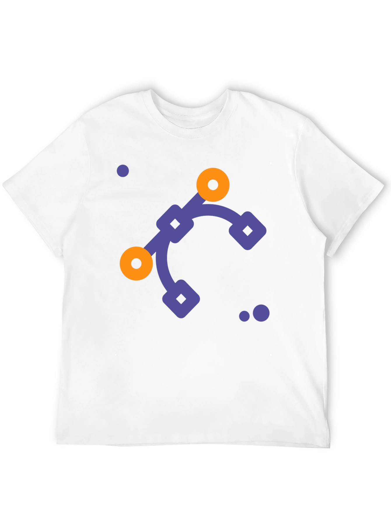 Modern Graphic Tee - Design Vector Black T-Shirt