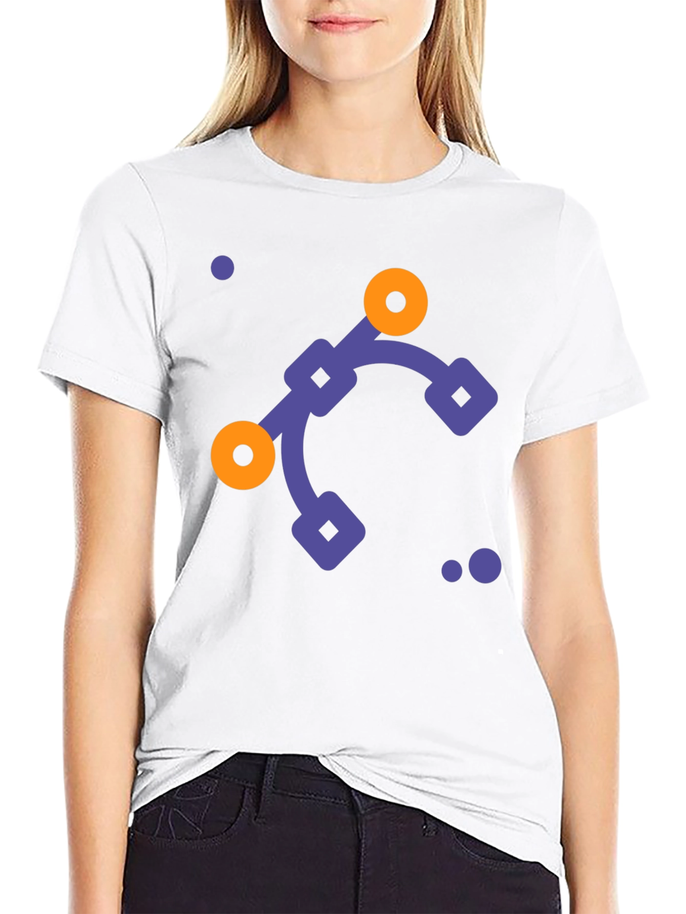 Modern Graphic Tee - Design Vector Black T-Shirt