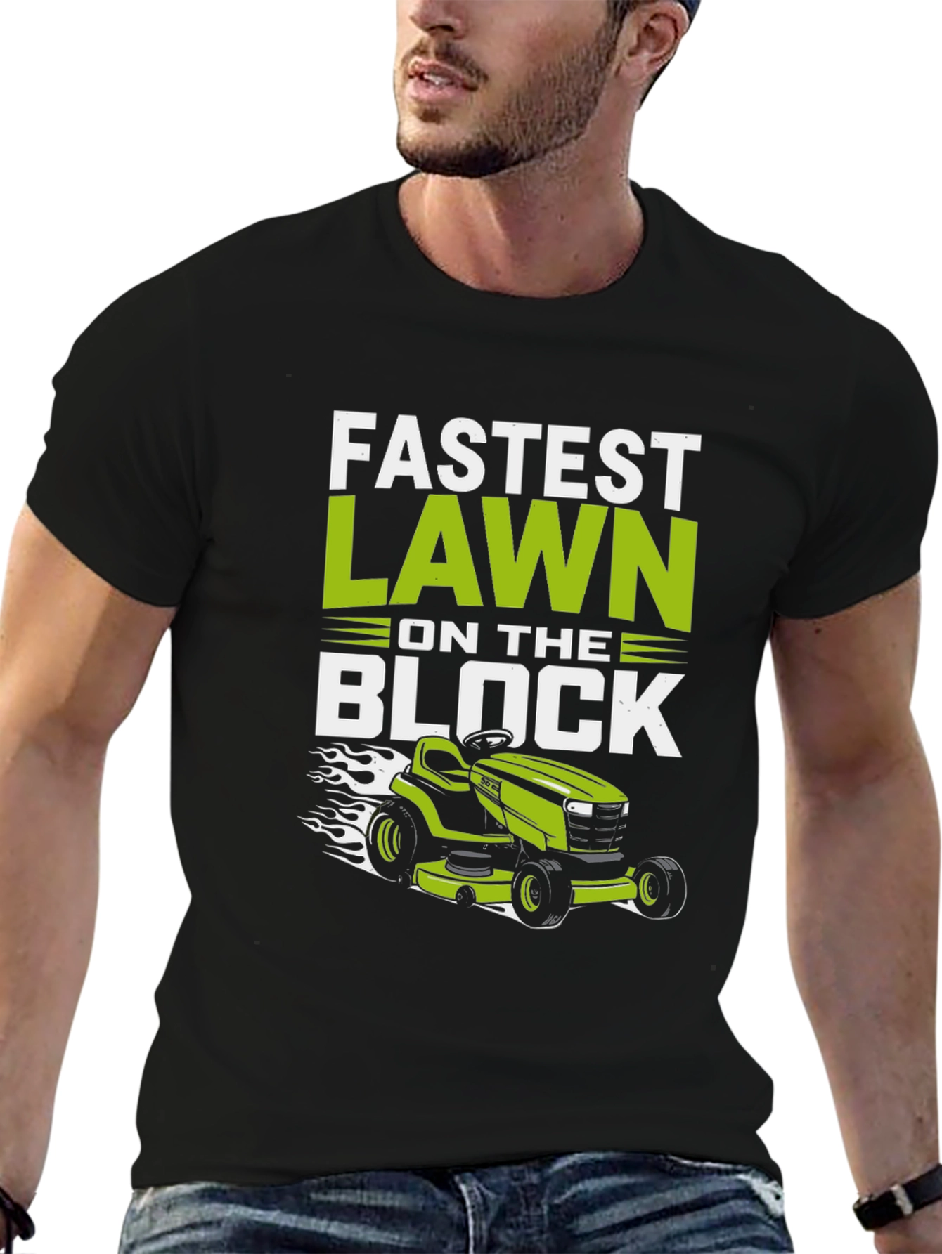 Fastest Lawn on the Block Graphic Tee