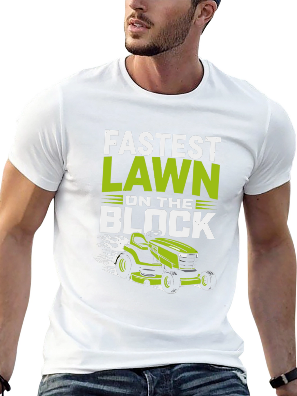 Fastest Lawn on the Block Graphic Tee