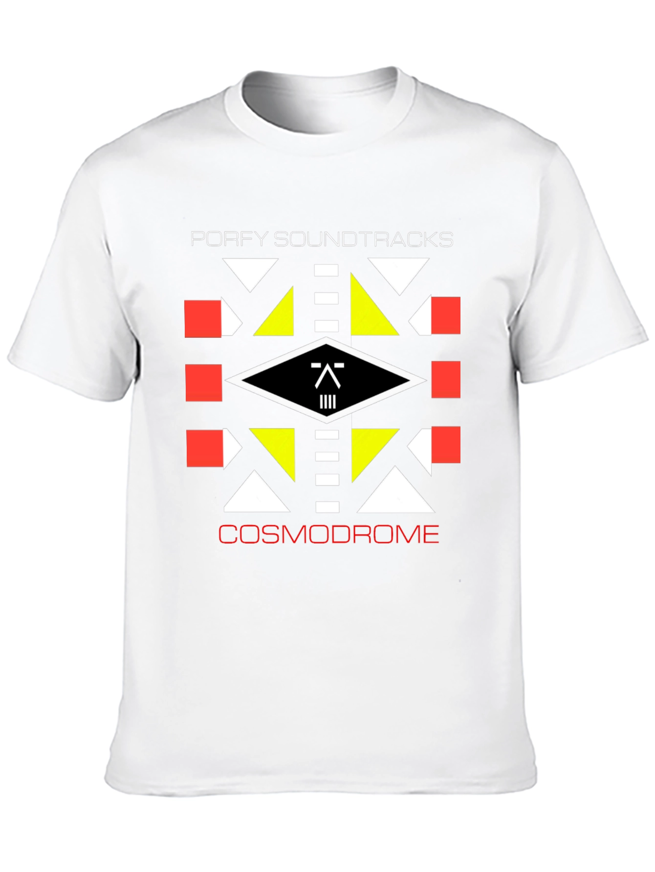 Porfy Soundtracks Cosmodrome Graphic Tee - Black Cotton