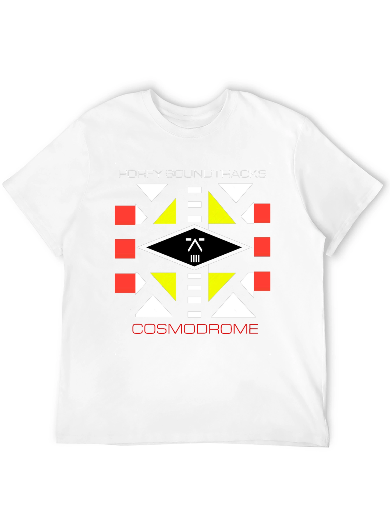 Porfy Soundtracks Cosmodrome Graphic Tee - Black Cotton