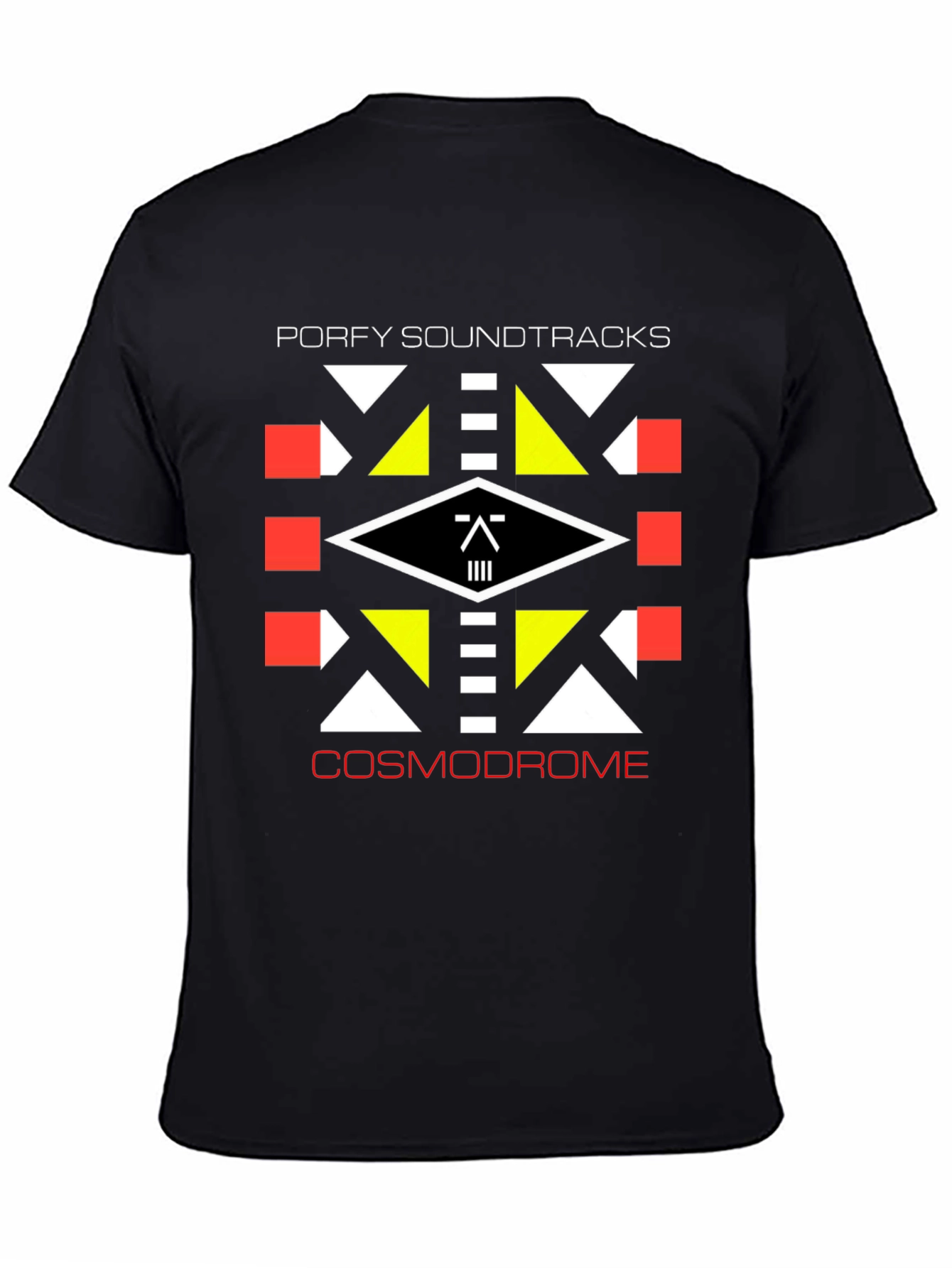 Porfy Soundtracks Cosmodrome Graphic Tee - Black Cotton
