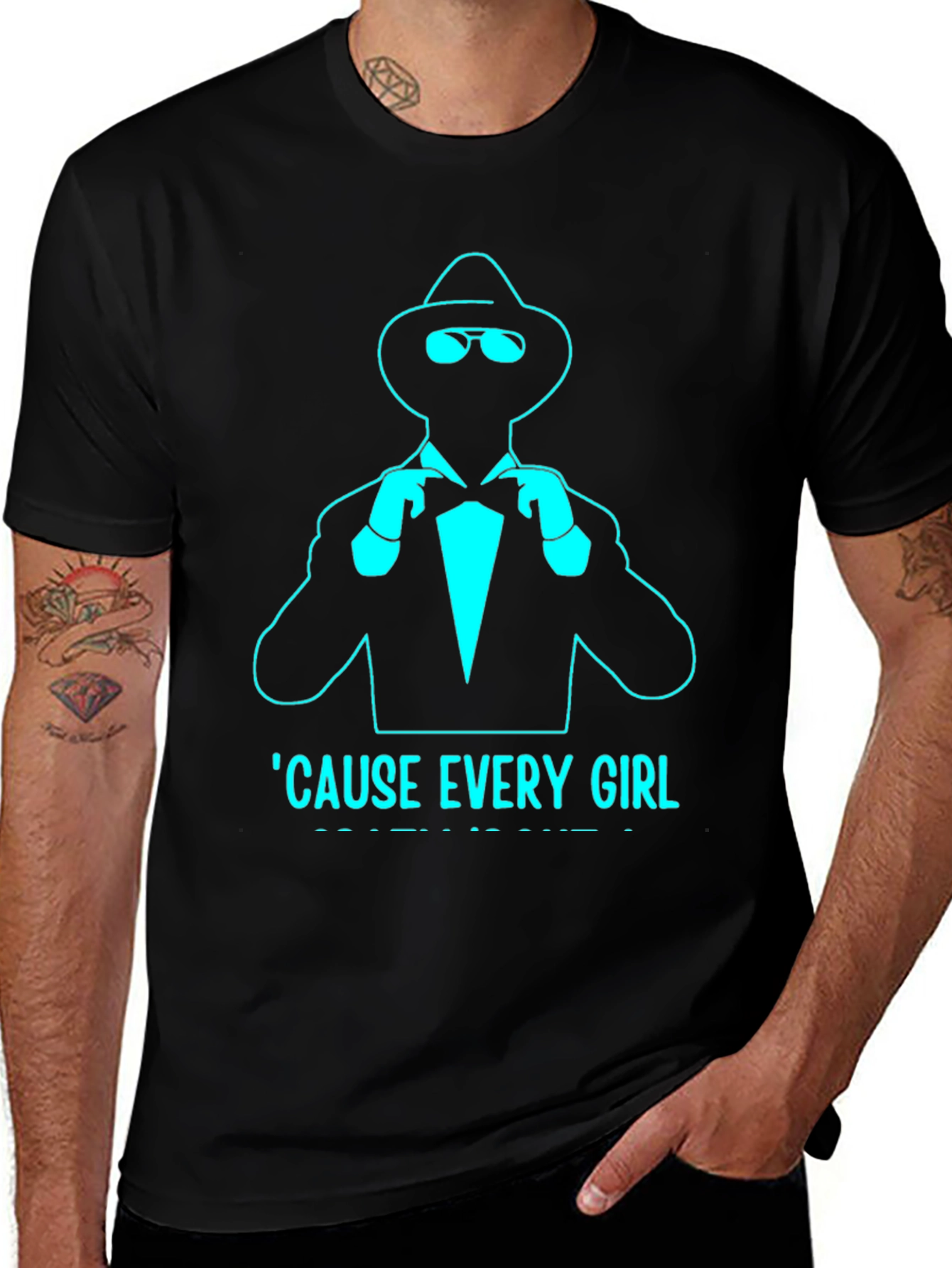 Dapper Graphic Tee: Cause Every Girl