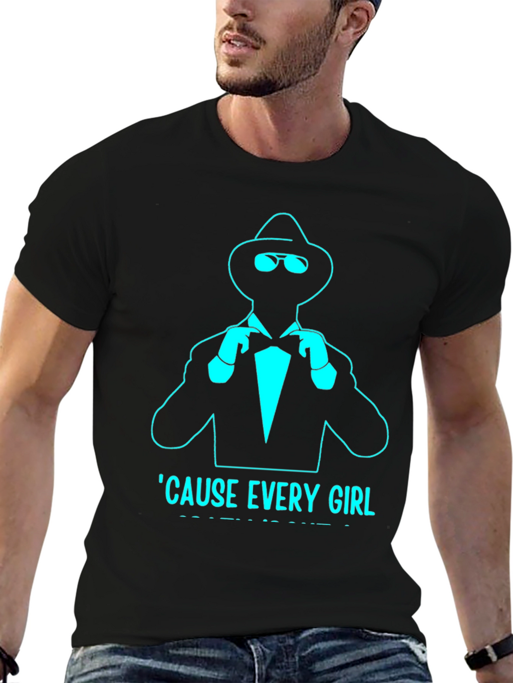 Dapper Graphic Tee: Cause Every Girl