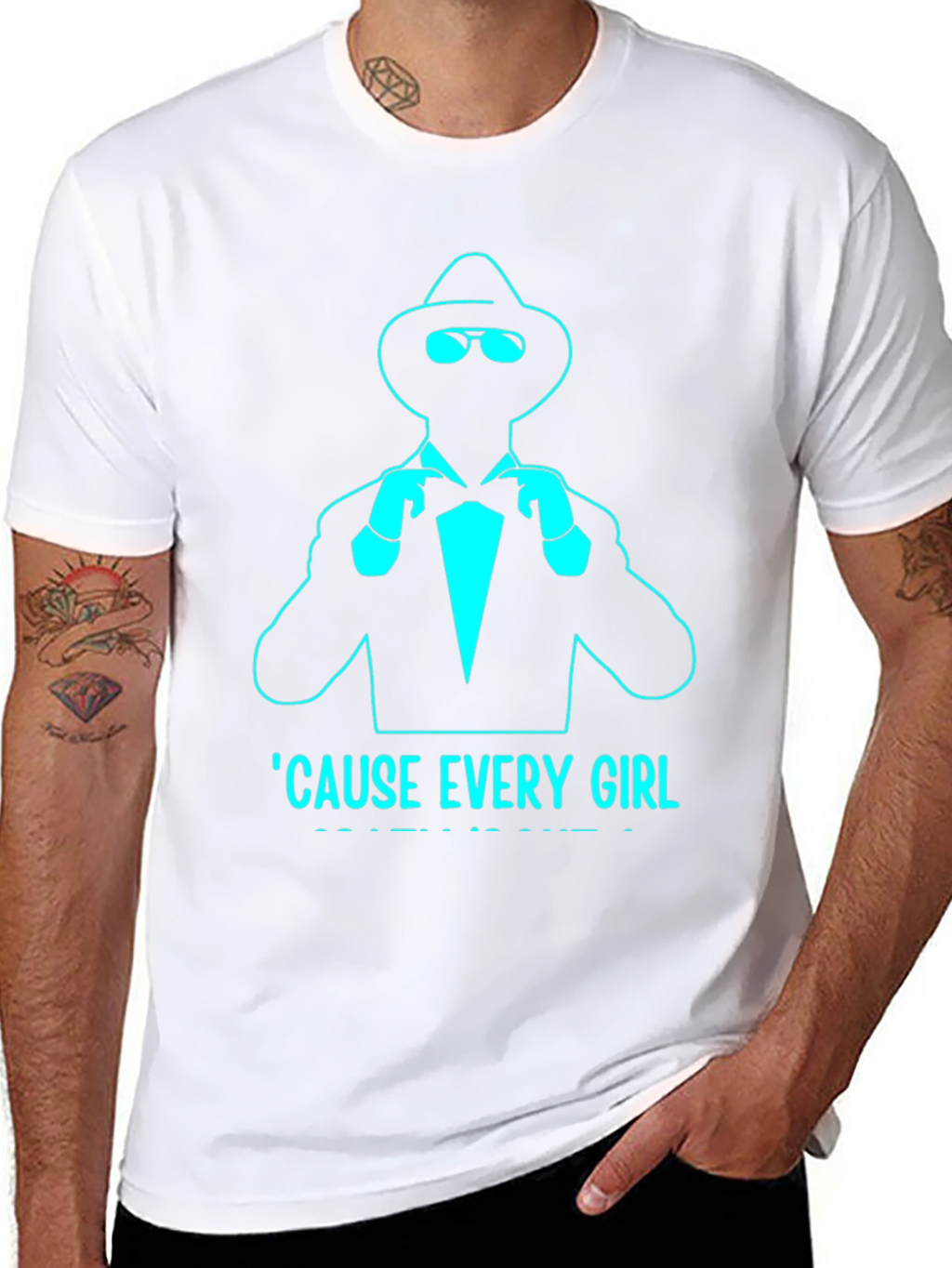 Dapper Graphic Tee: Cause Every Girl