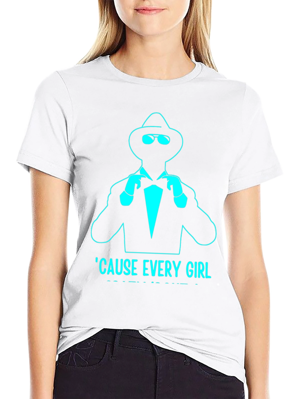 Dapper Graphic Tee: Cause Every Girl