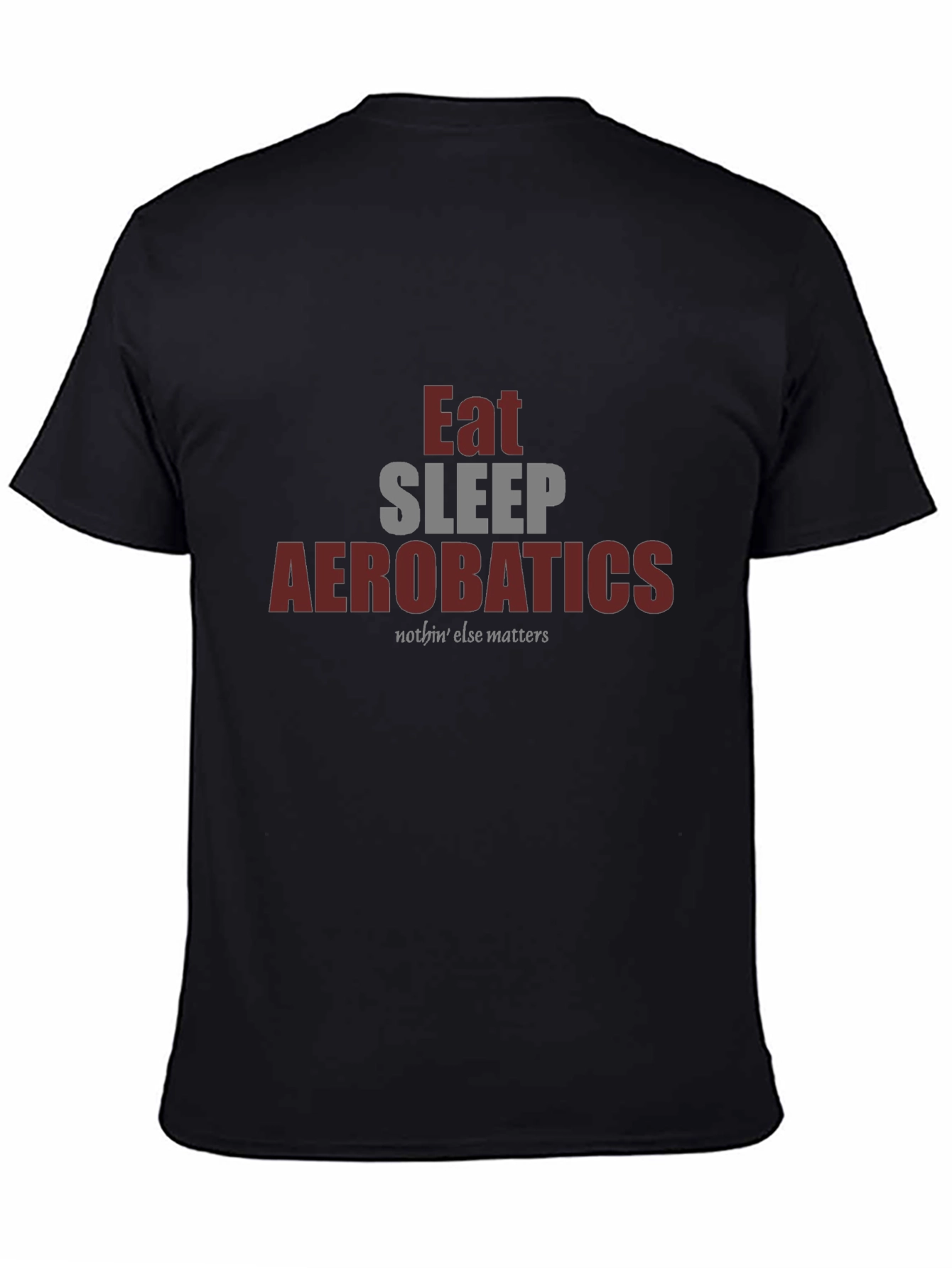 Eat Sleep Aerobatics T-Shirt - Funny Gymnast Tee