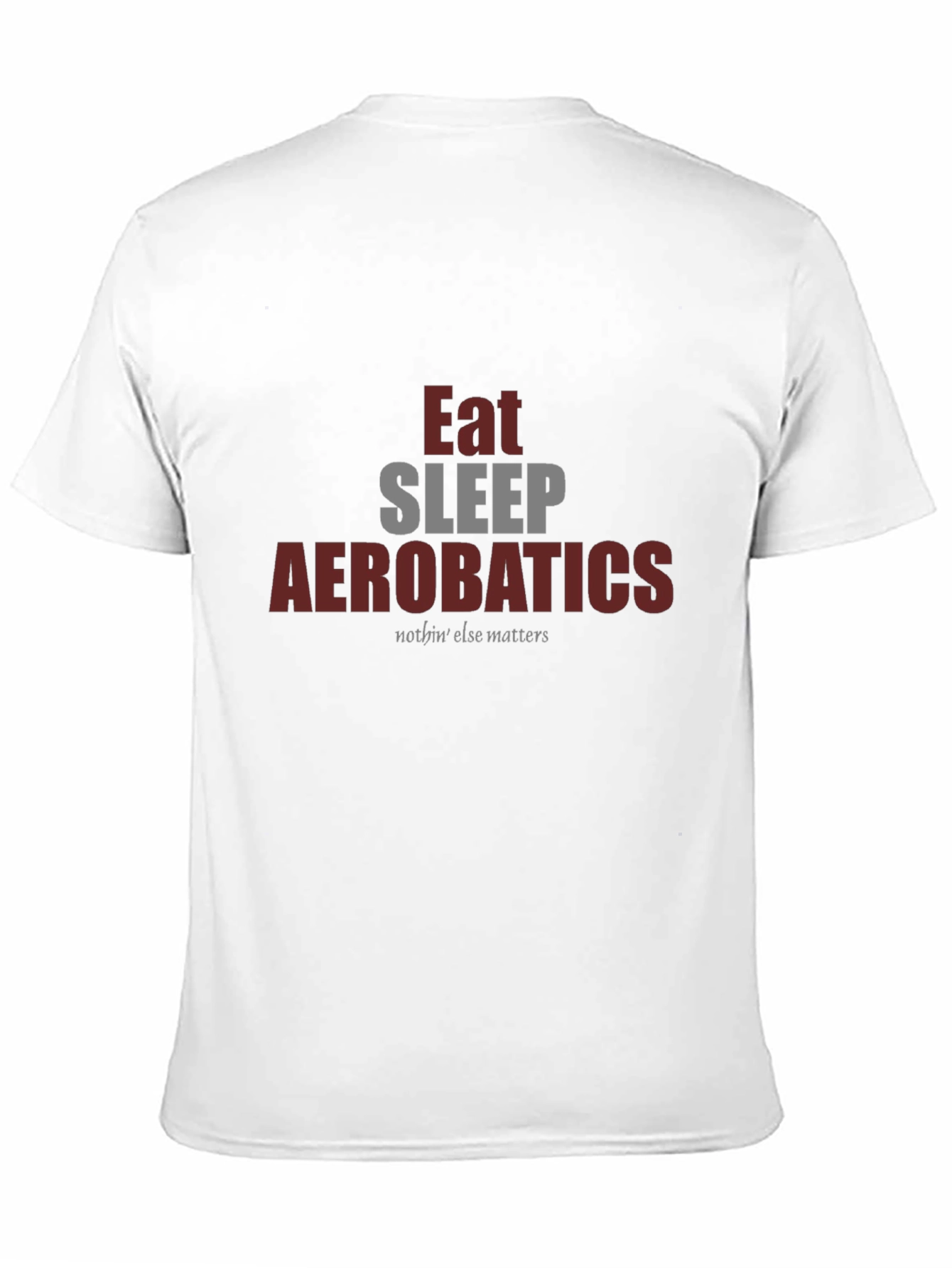 Eat Sleep Aerobatics T-Shirt - Funny Gymnast Tee