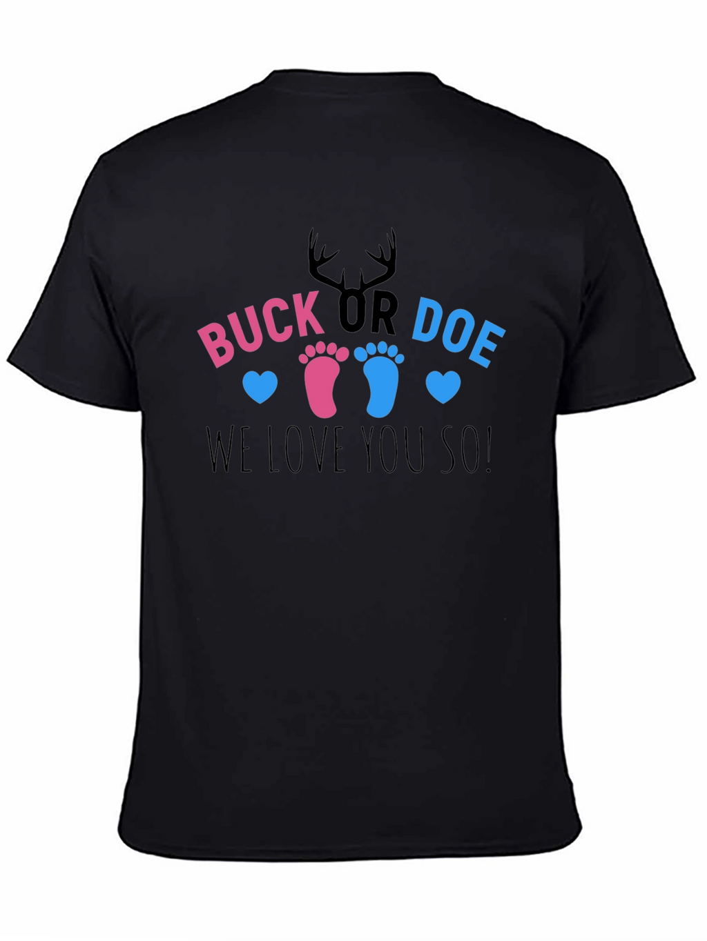 Buck or Doe Gender Reveal T-Shirt