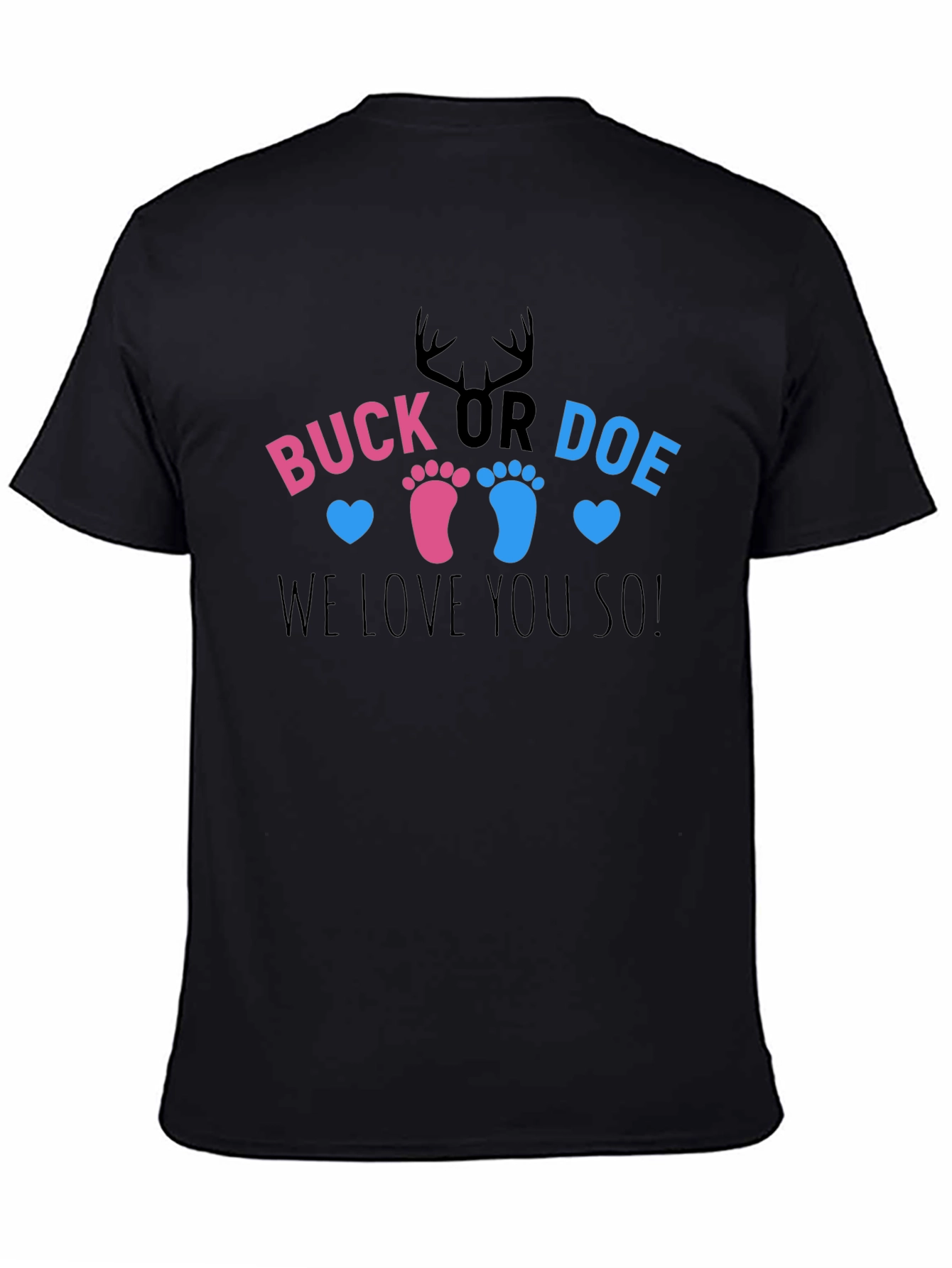 Buck or Doe Gender Reveal T-Shirt