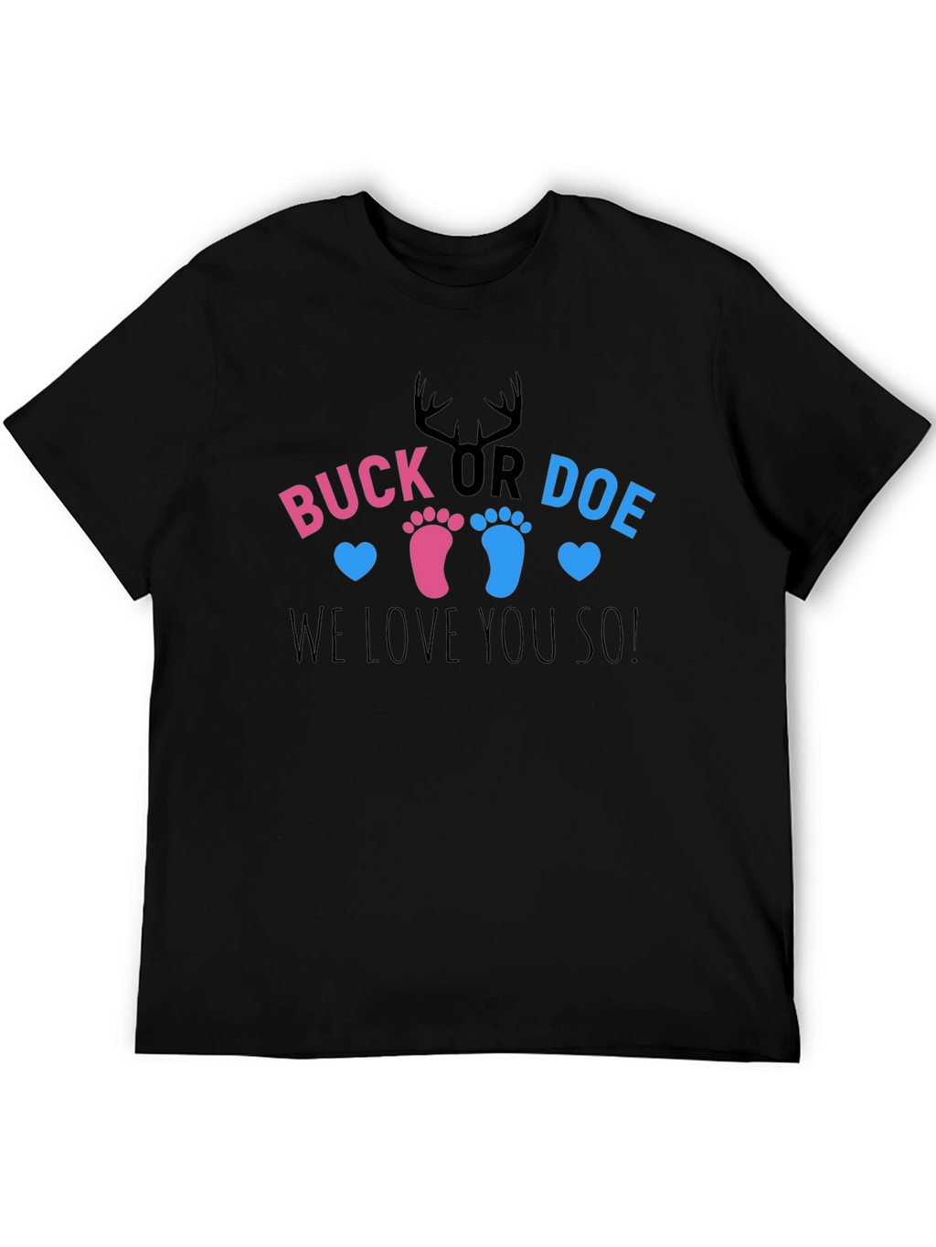 Buck or Doe Gender Reveal T-Shirt
