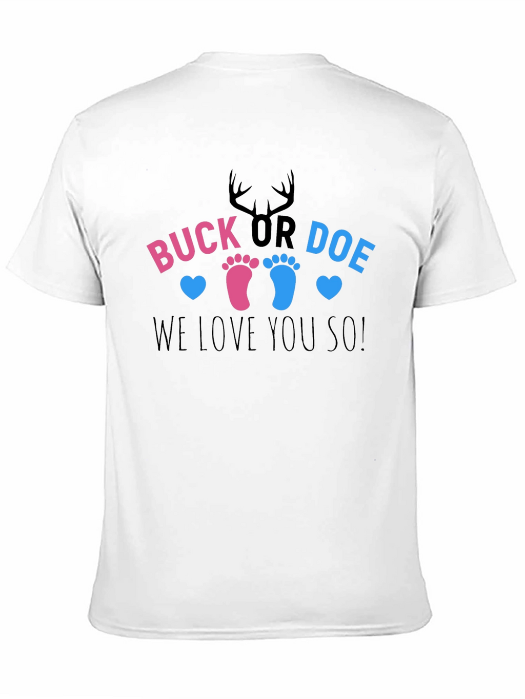 Buck or Doe Gender Reveal T-Shirt