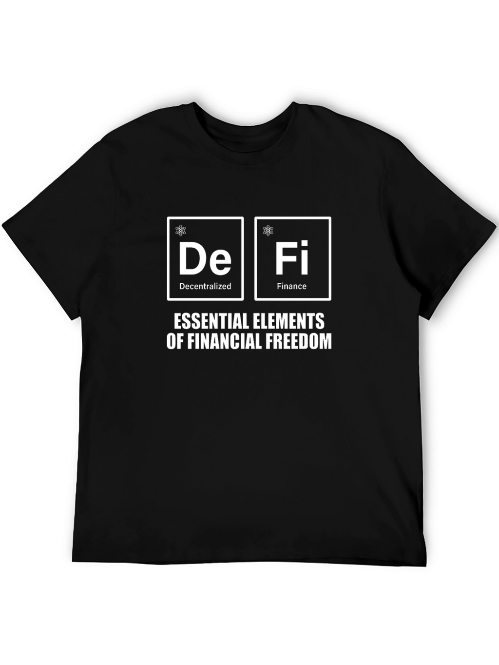 DeFi Essential Elements T-Shirt - Financial Freedom