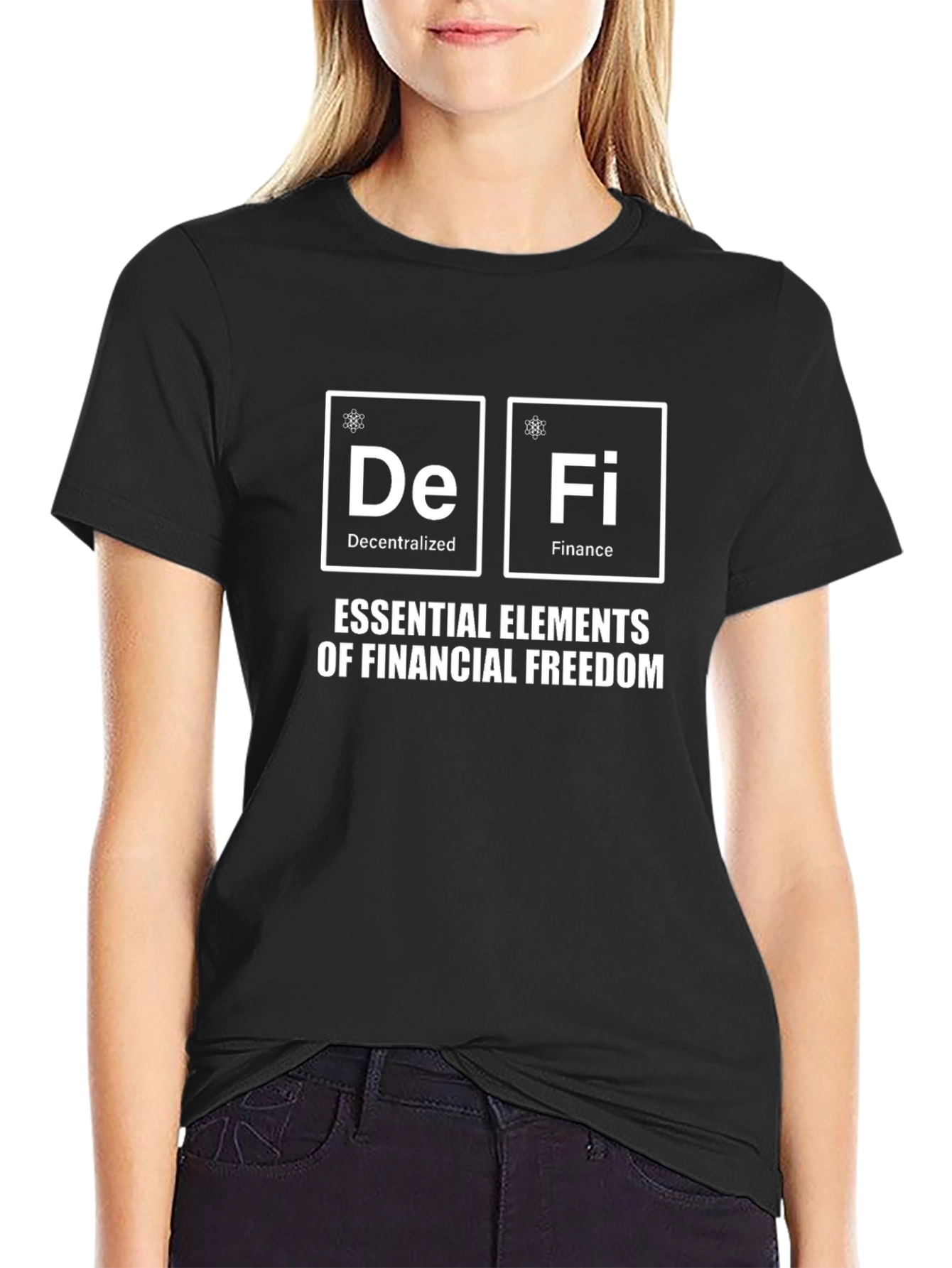 DeFi Essential Elements T-Shirt - Financial Freedom