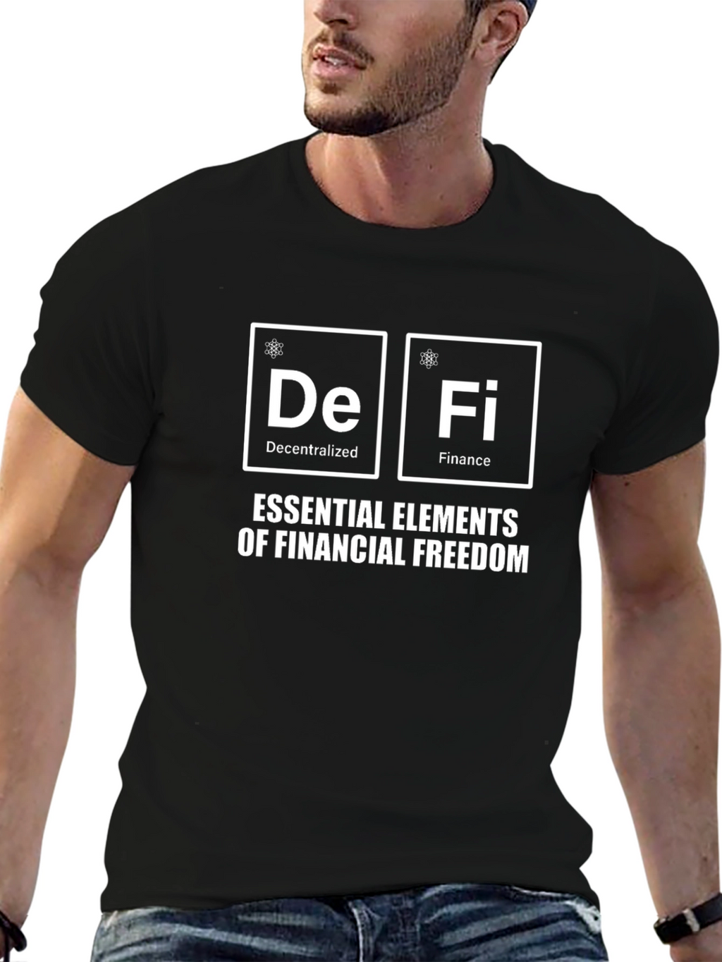 DeFi Essential Elements T-Shirt - Financial Freedom