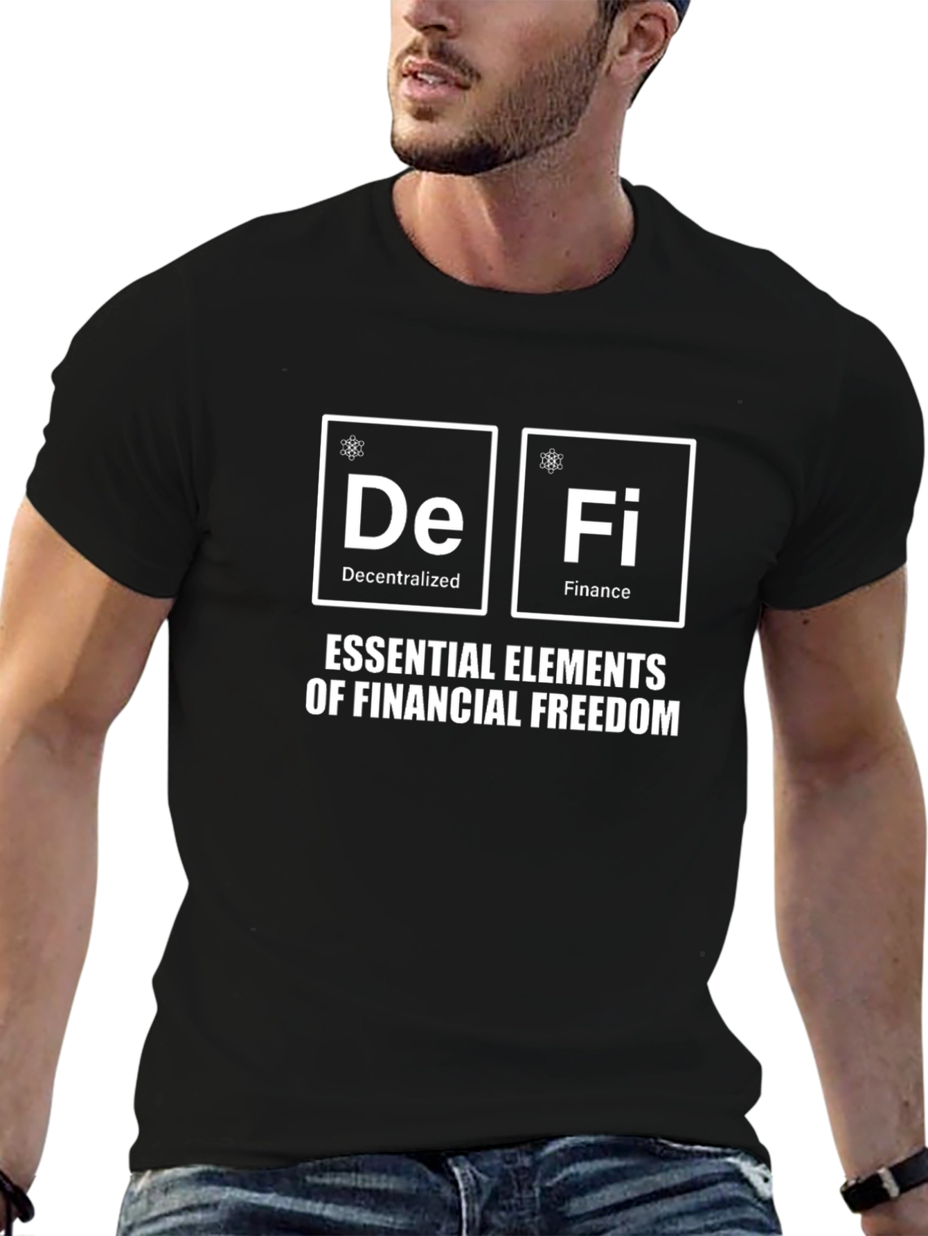 DeFi Essential Elements T-Shirt - Financial Freedom