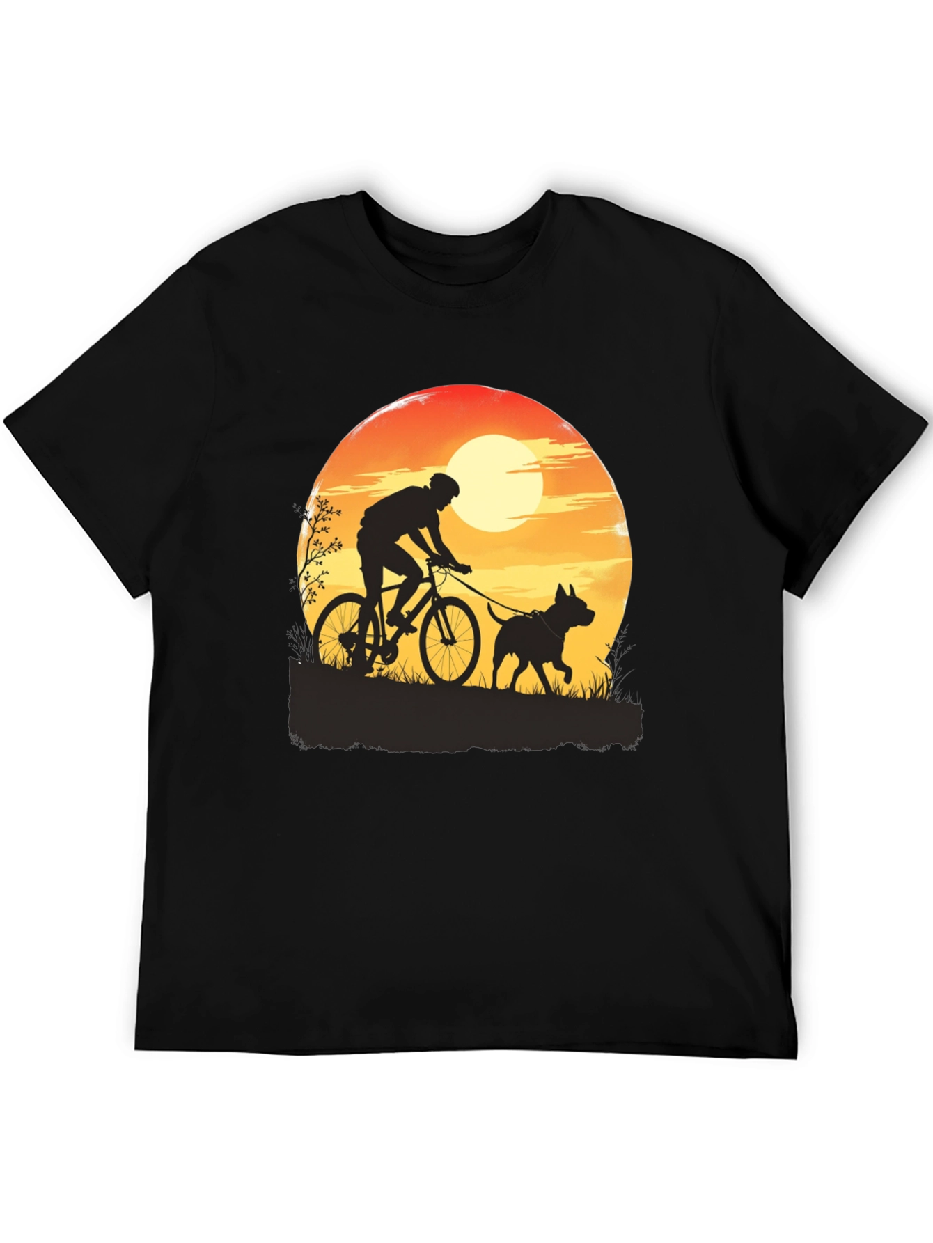 Biking Dog T-Shirt - Outdoor Adventure Tee