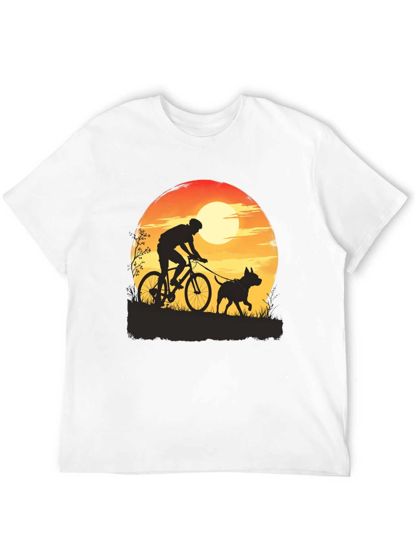 Biking Dog T-Shirt - Outdoor Adventure Tee