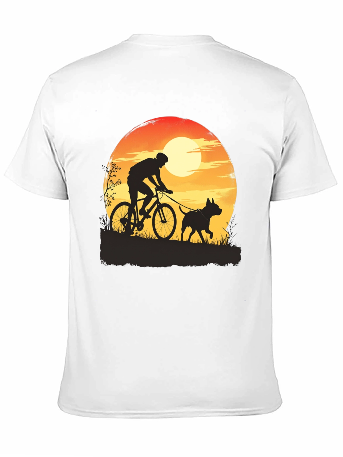 Biking Dog T-Shirt - Outdoor Adventure Tee