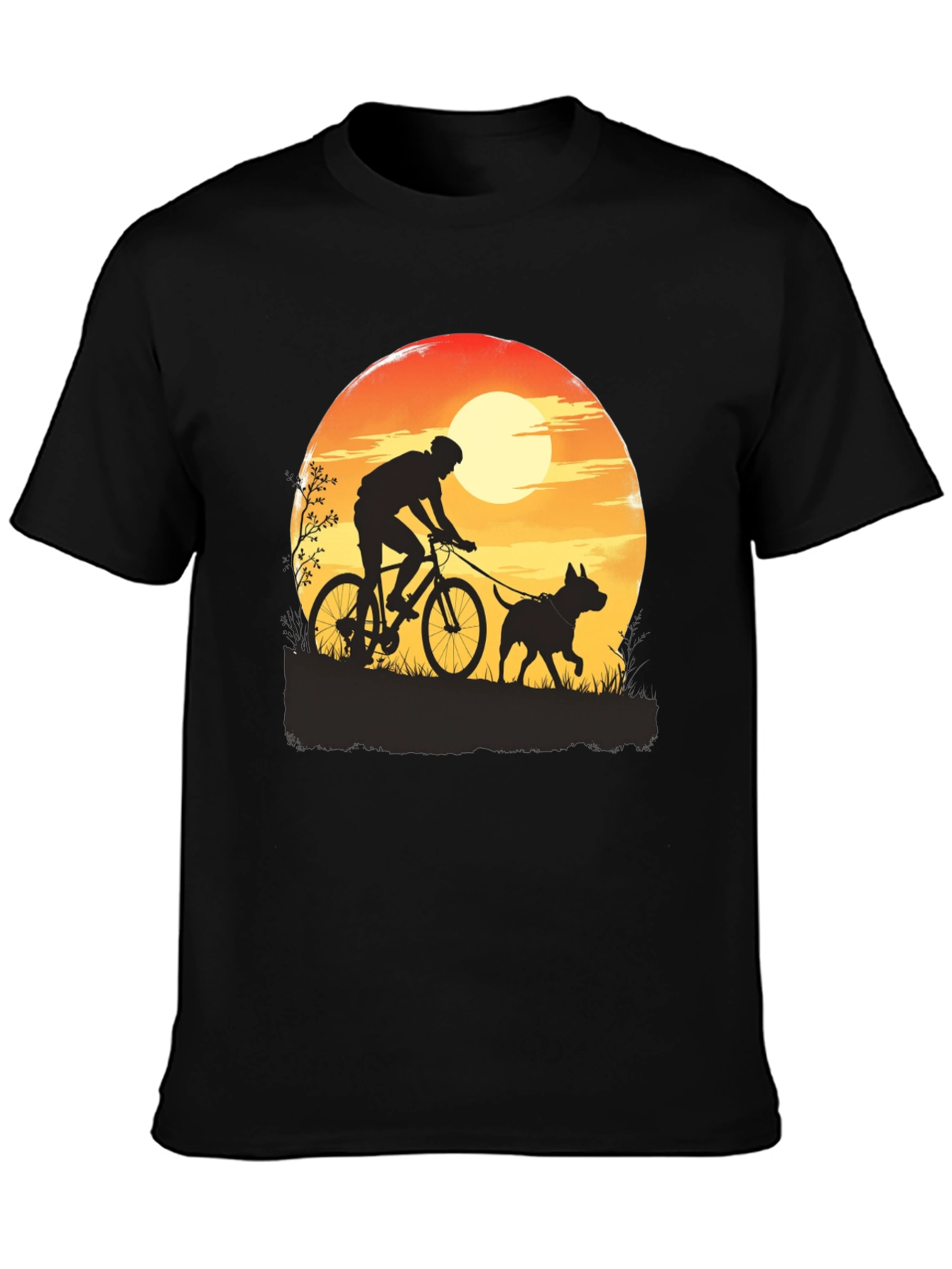 Biking Dog T-Shirt - Outdoor Adventure Tee
