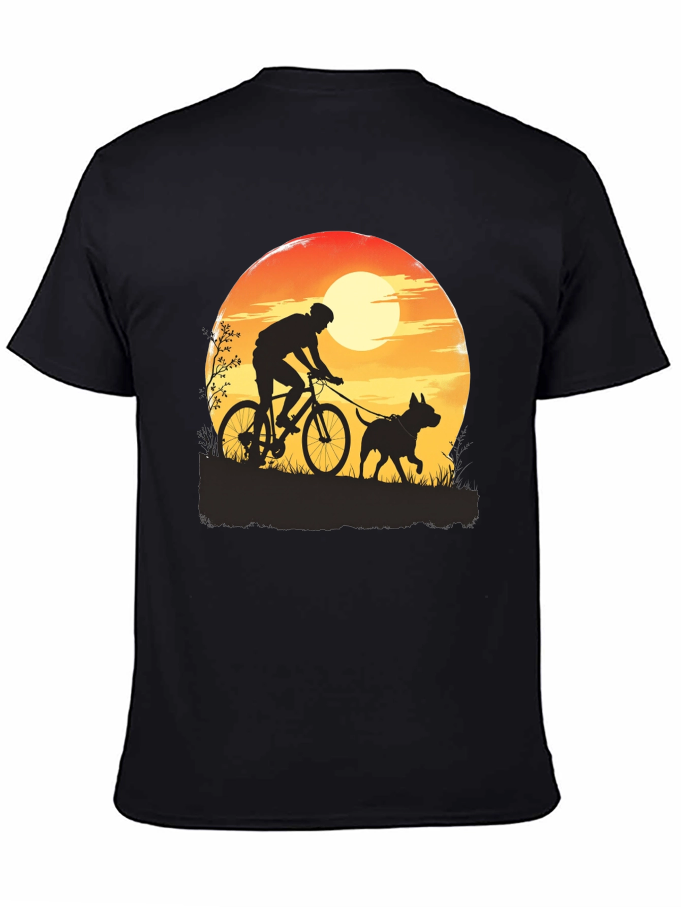 Biking Dog T-Shirt - Outdoor Adventure Tee
