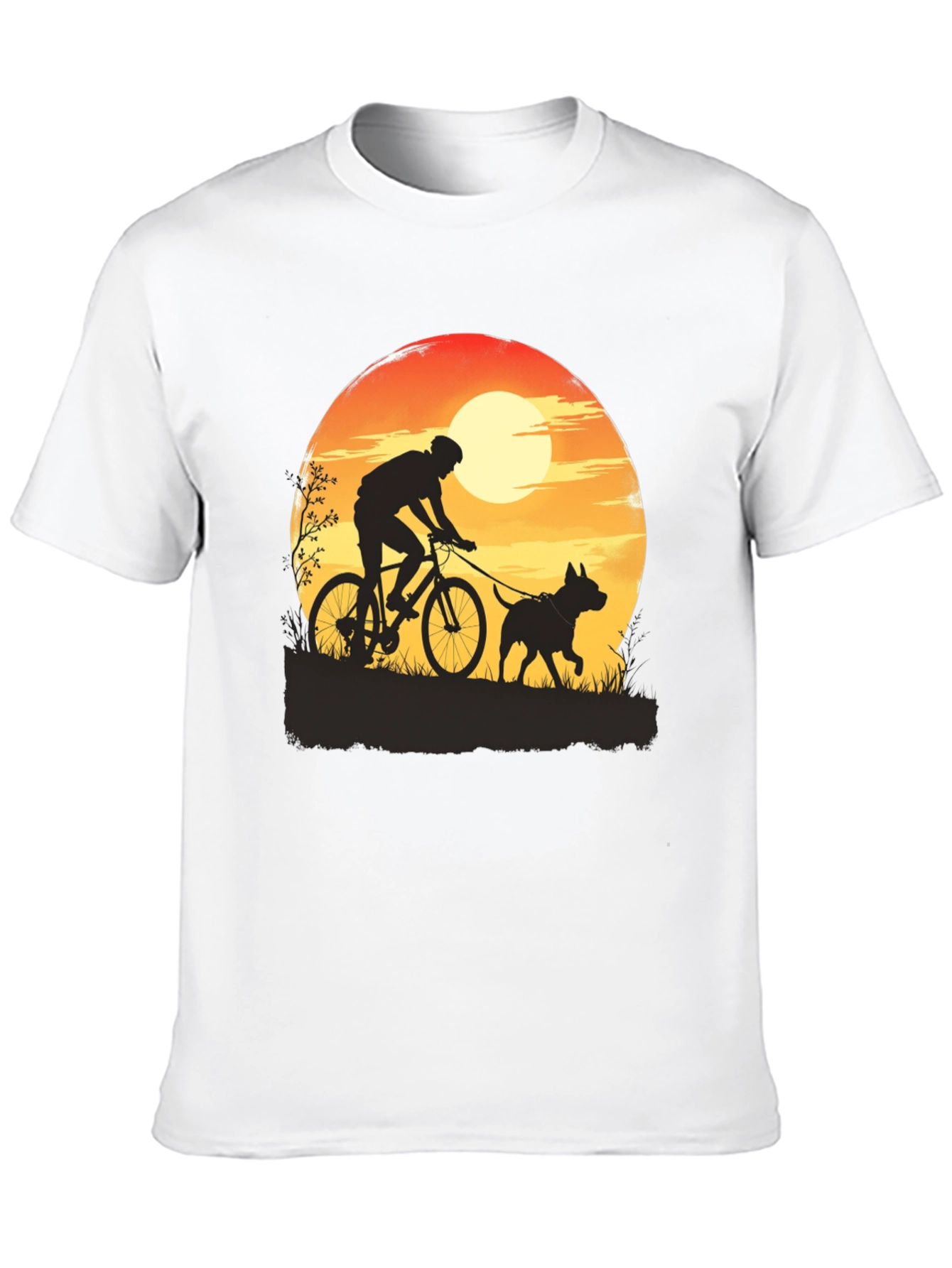 Biking Dog T-Shirt - Outdoor Adventure Tee