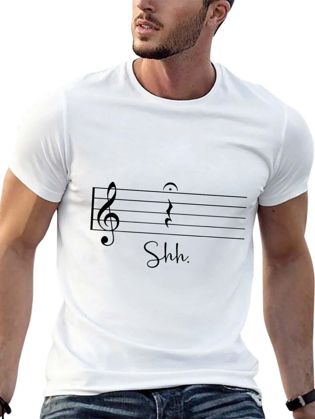 Musical Shhh Graphic Tee