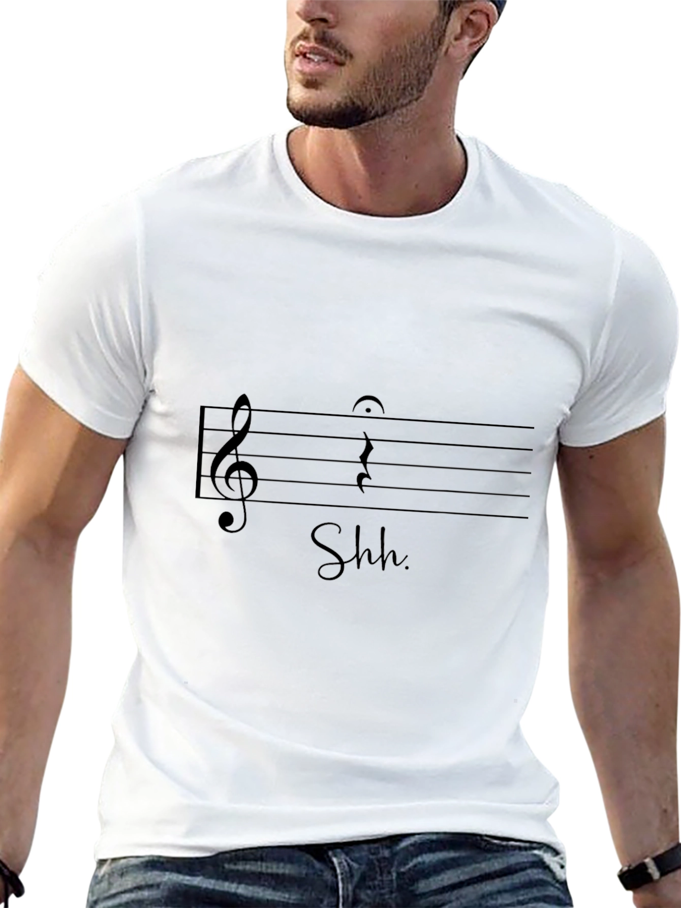 Musical Shhh Graphic Tee
