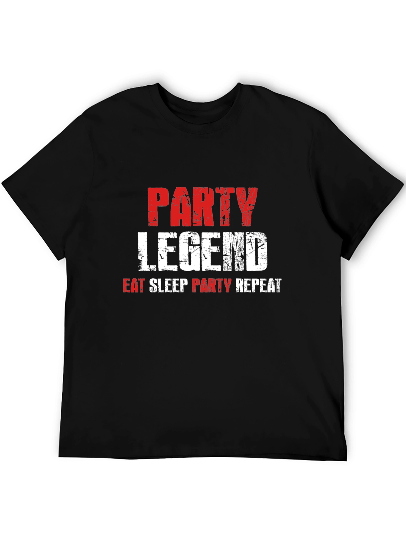 Party Legend Graphic Tee - Black T-Shirt
